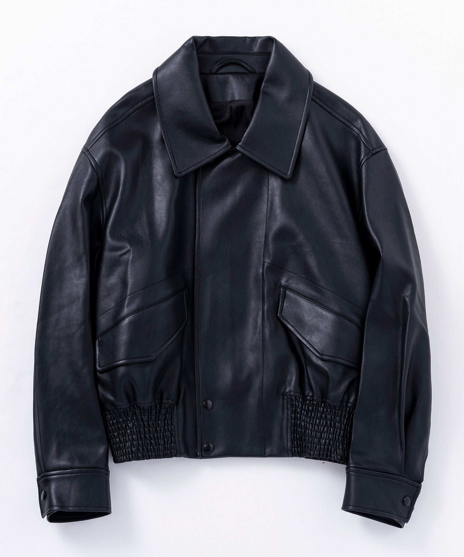 シャーリングショートジャケット