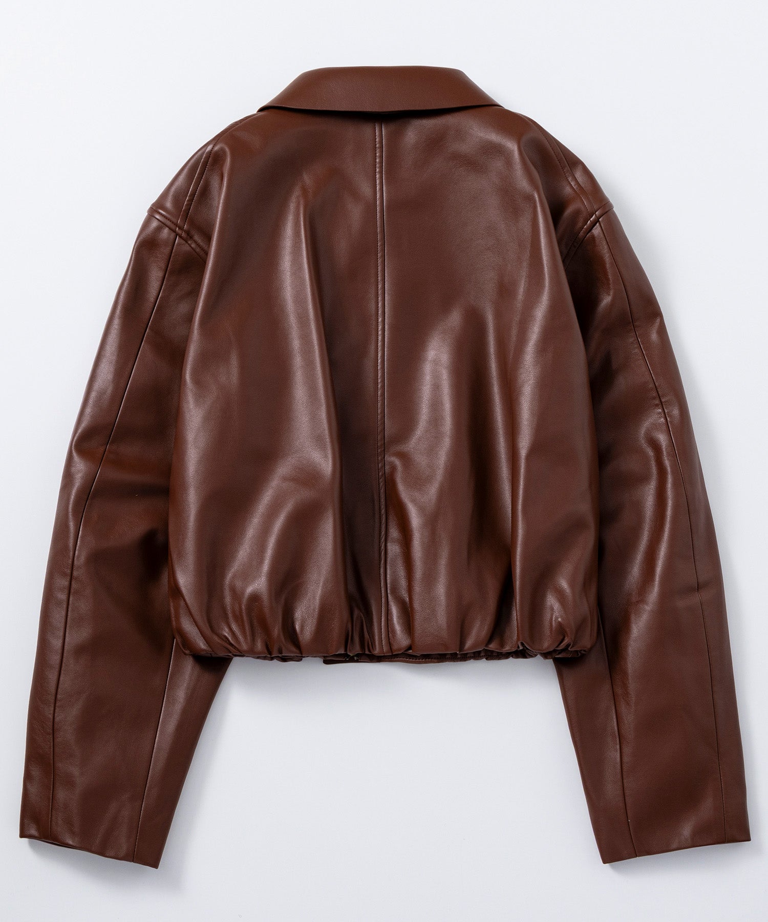 【12月上旬お届け予約商品】ウエストギャザー ショートジャケット