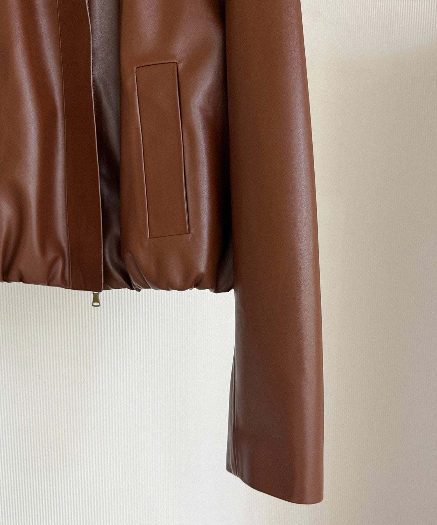 【12月上旬お届け予約商品】ウエストギャザー ショートジャケット