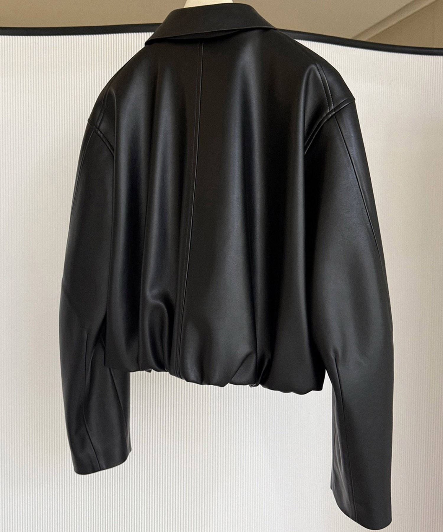 【12月上旬お届け予約商品】ウエストギャザー ショートジャケット