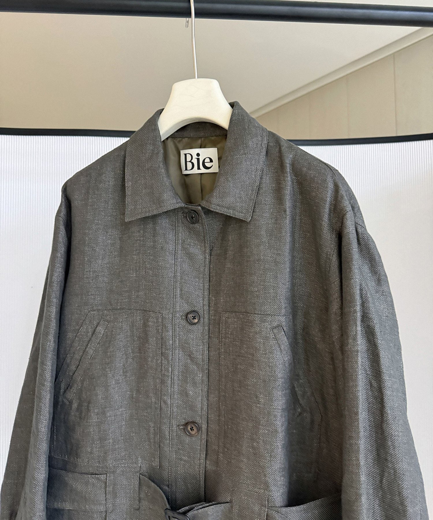 オーバーサイズ ミリタリージャケット