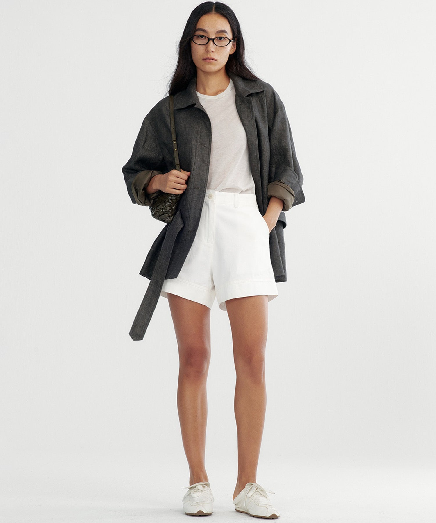 オーバーサイズ ミリタリージャケット