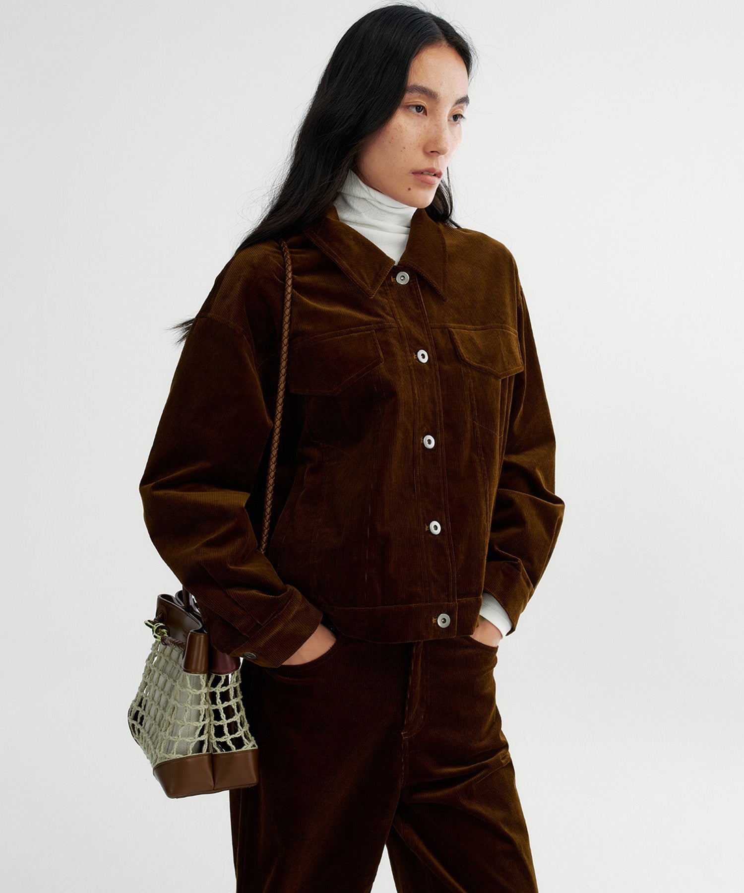 【12月上旬お届け予約商品】ストレッチコーデュロイジャケット