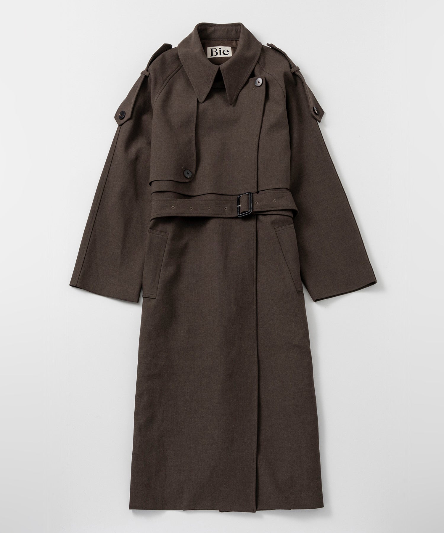 【12月上旬お届け予約商品】ロングトレンチコート