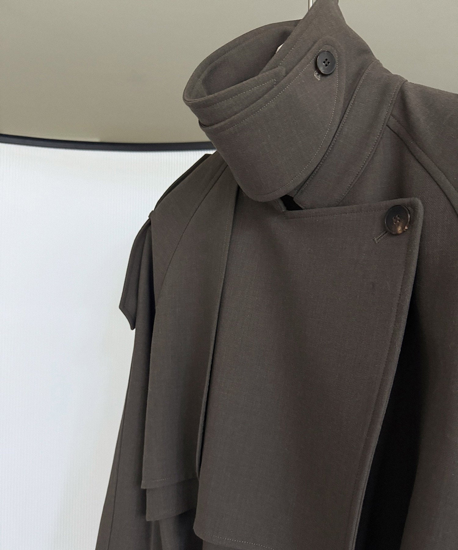 【12月上旬お届け予約商品】ロングトレンチコート