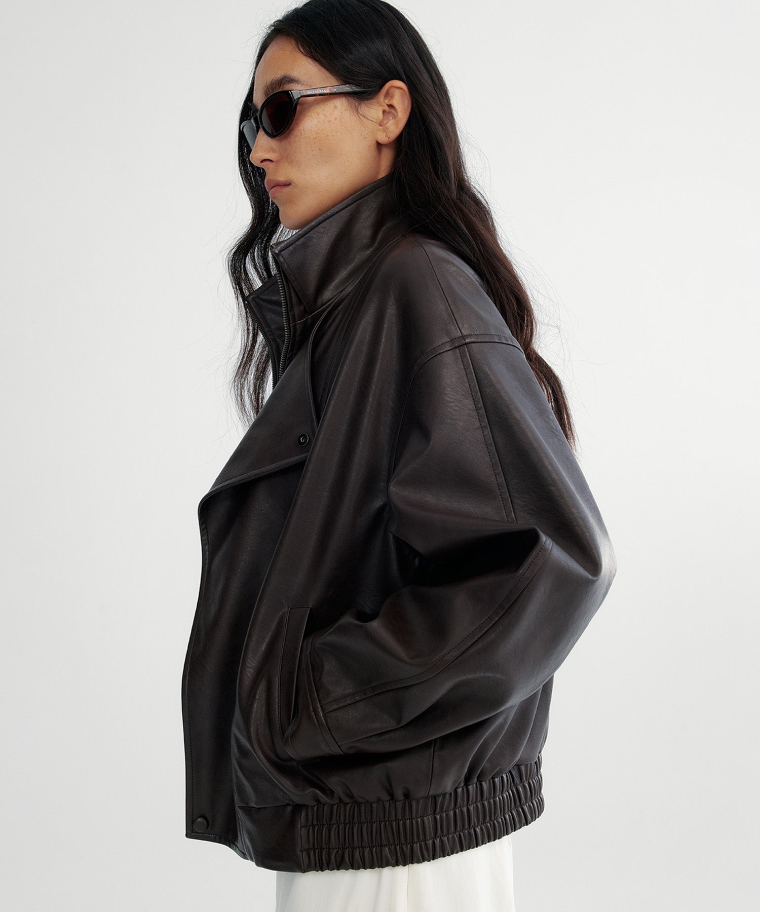 【12月上旬お届け予約商品】ダブルカラーレザージャケット