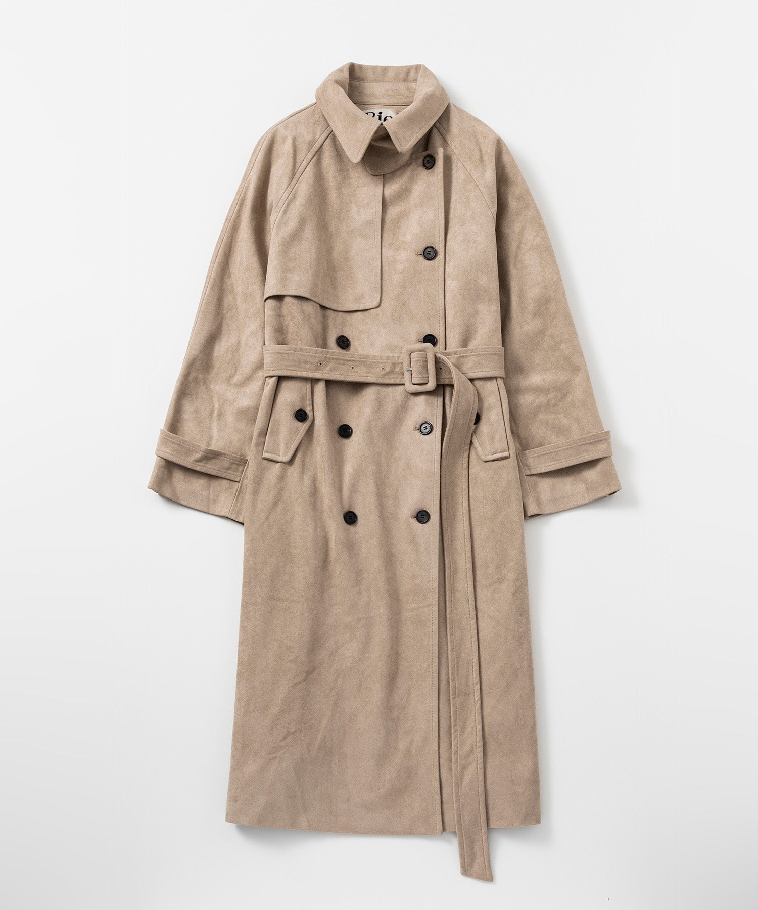 【新品】DESCENTE／ダブルブレスト トレンチコート ダブルブレスト トレンチコート