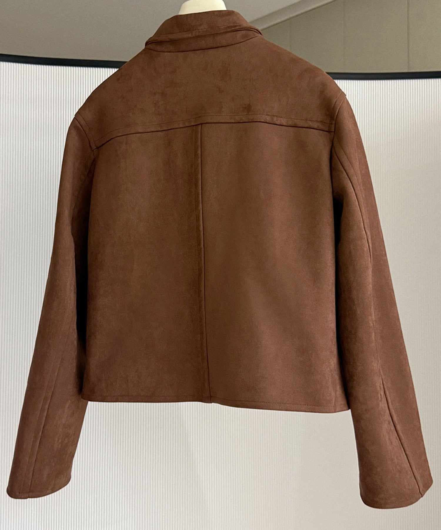 スエードライクショートジャケット