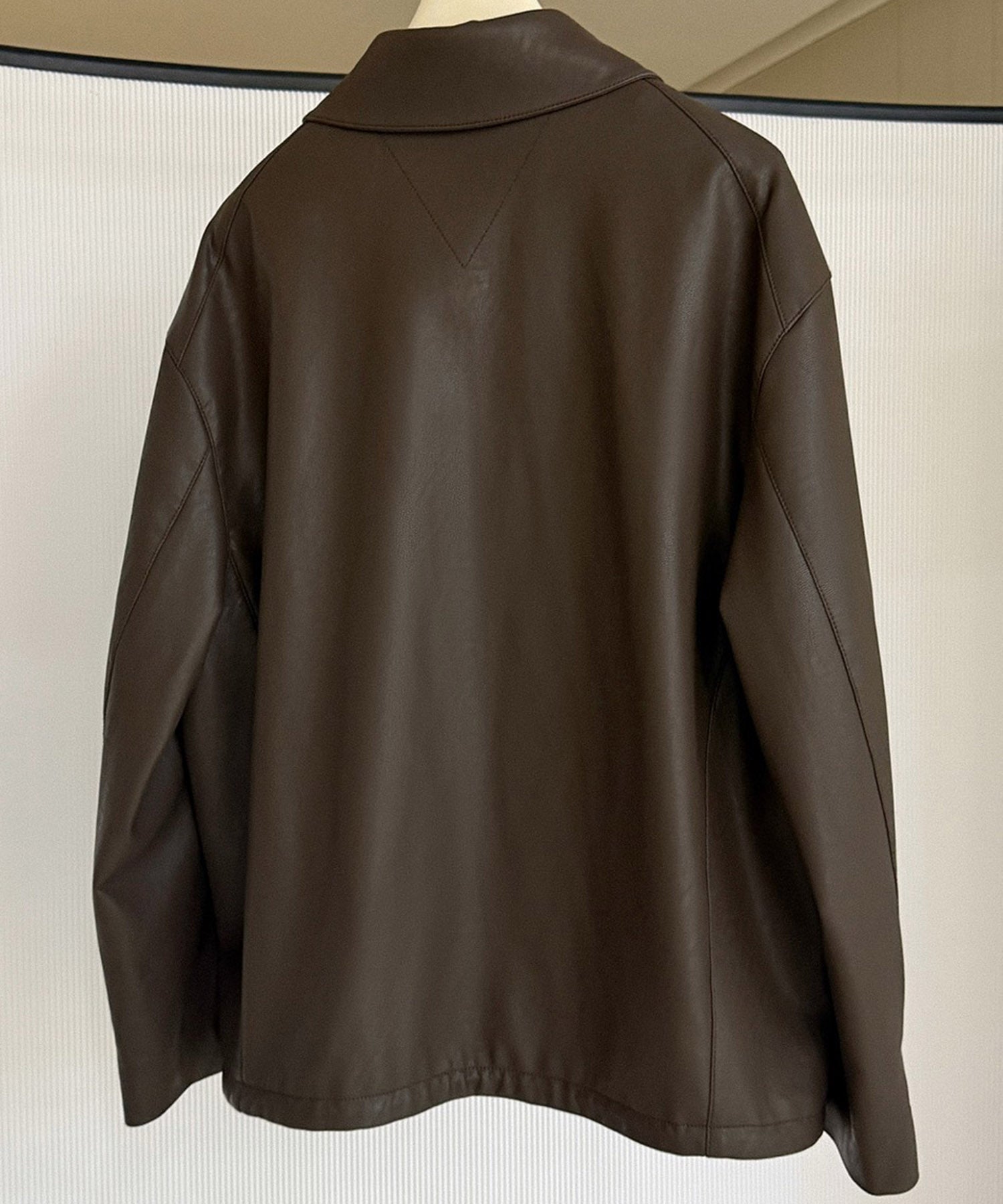 シンセティックレザージャケット