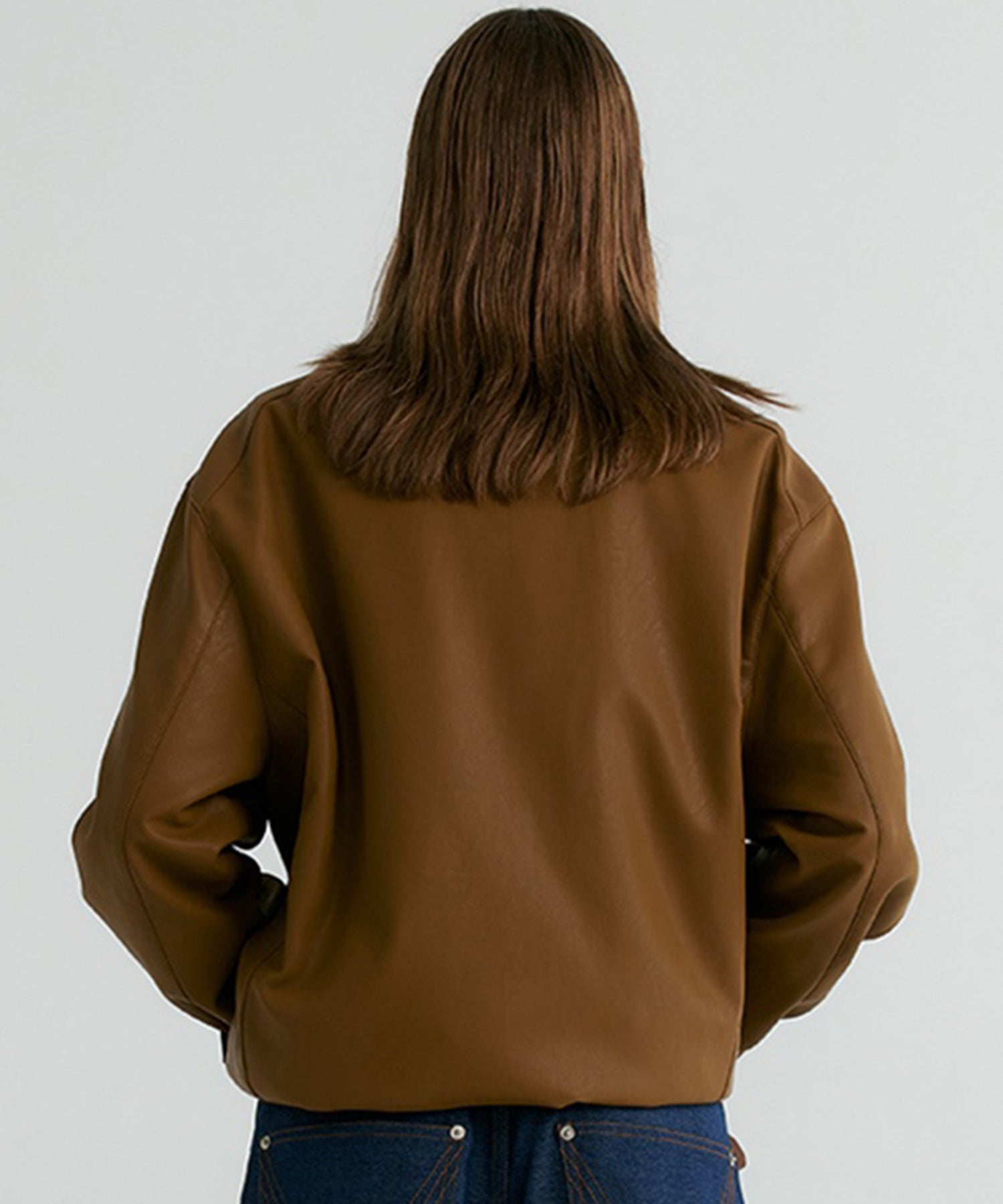 シンセティックレザージャケット