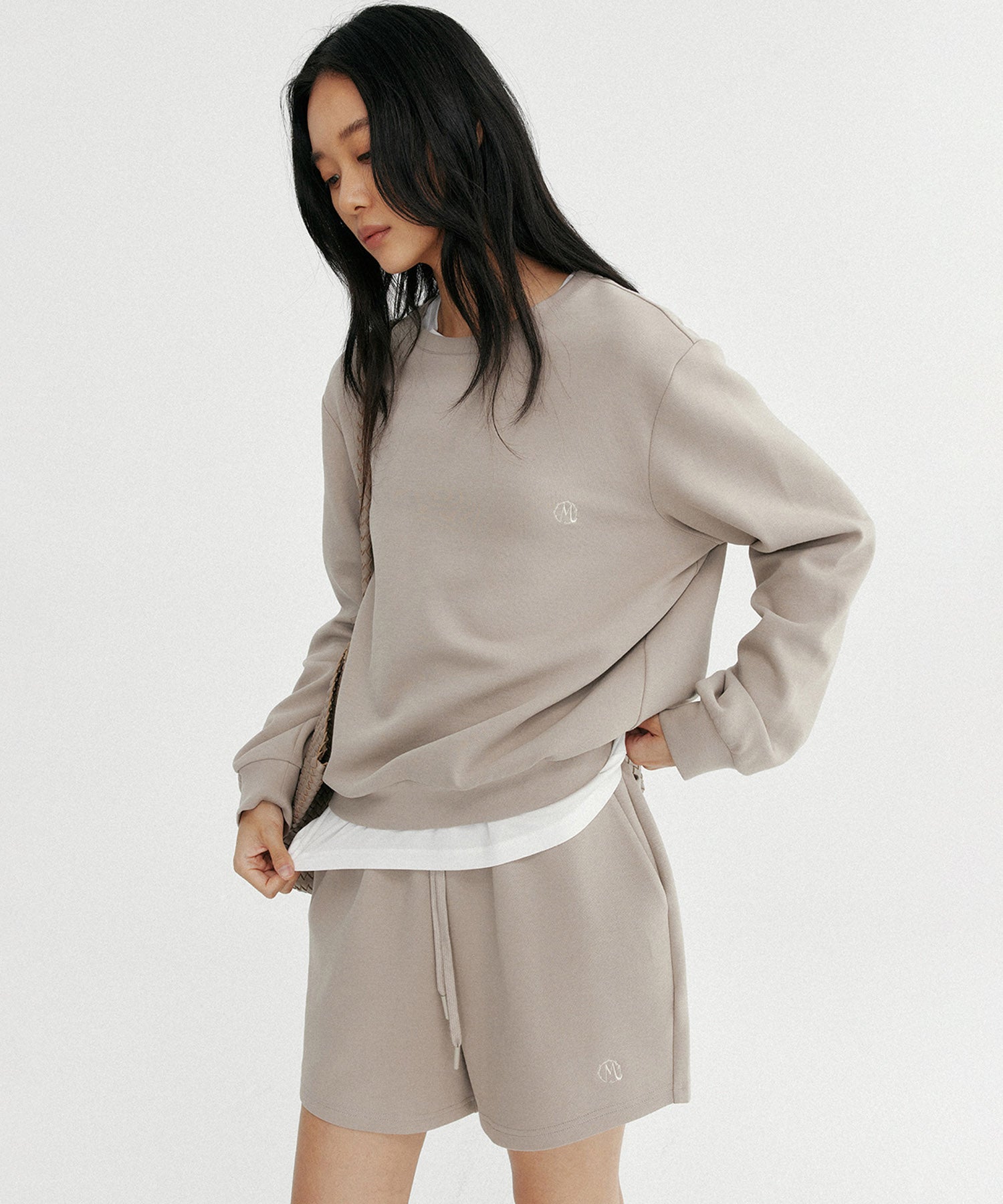 スウェットプルオーバートップス