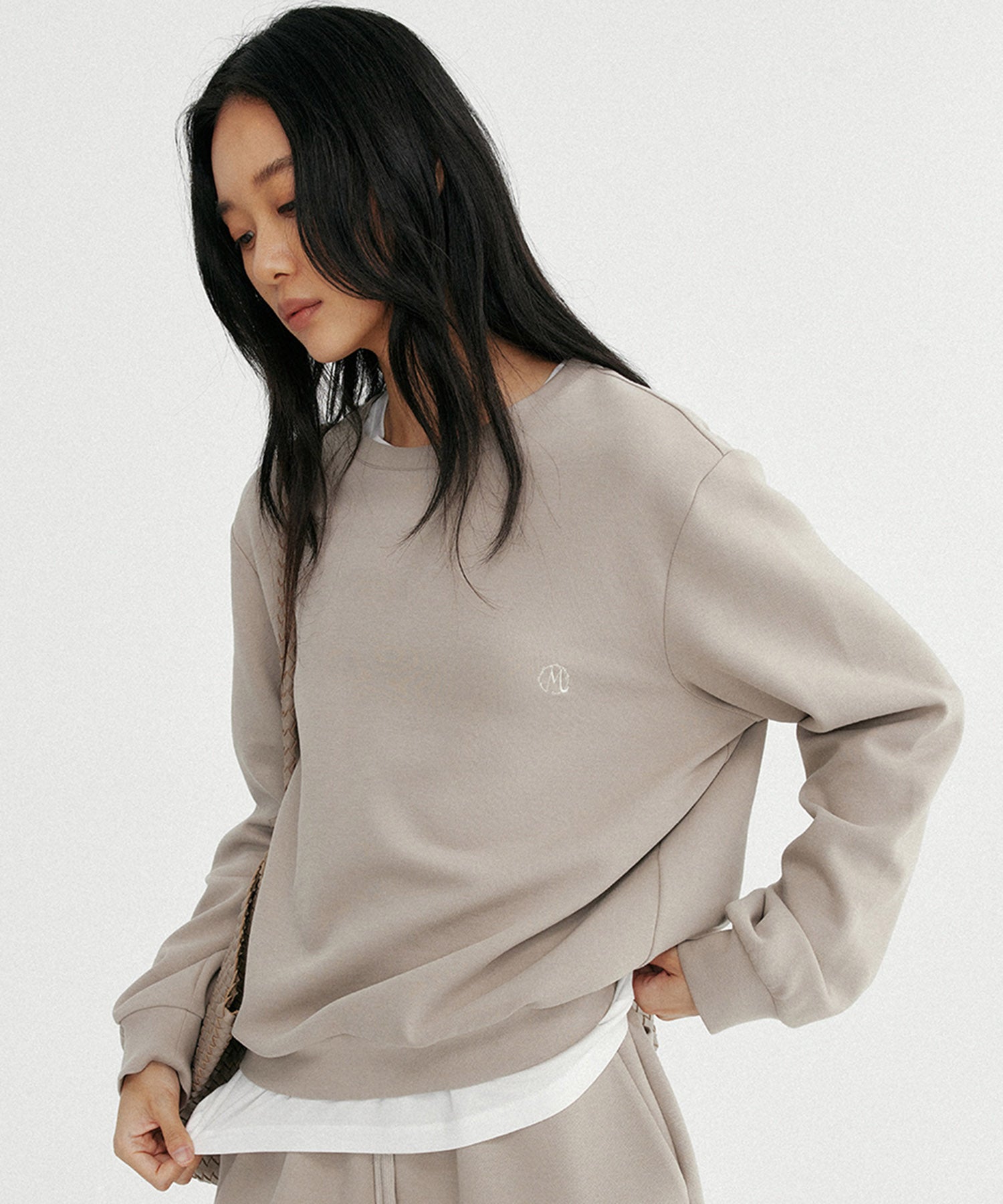 スウェットプルオーバートップス