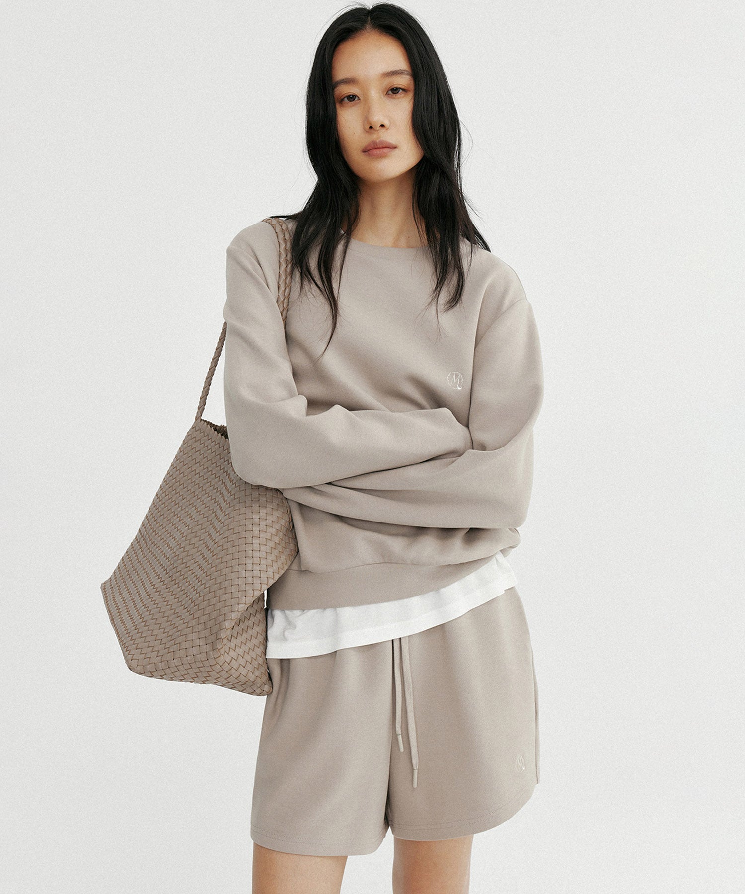 スウェットプルオーバートップス