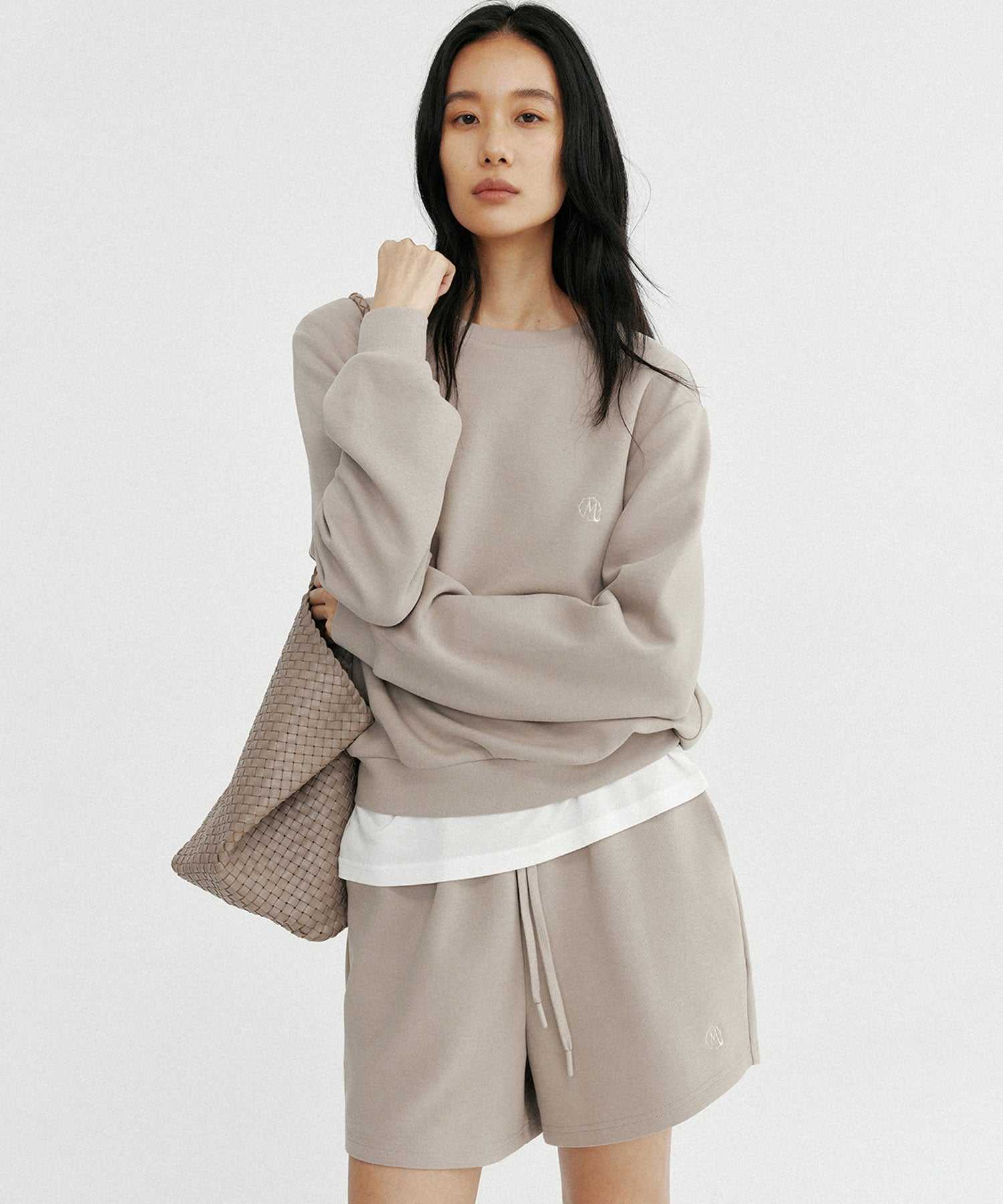 スウェットプルオーバートップス