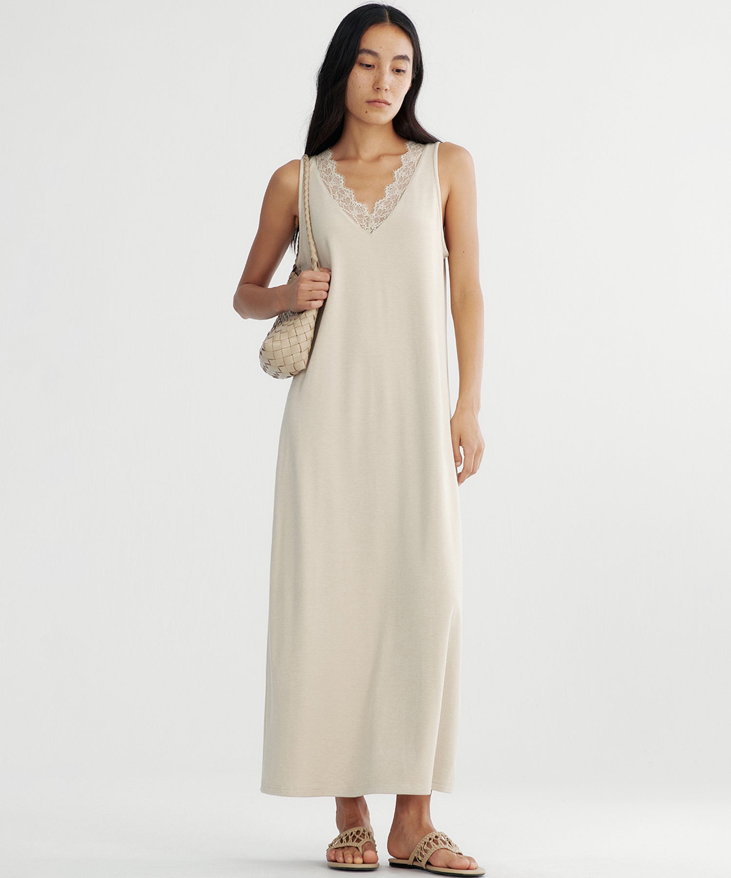 ノースリーブワンピース