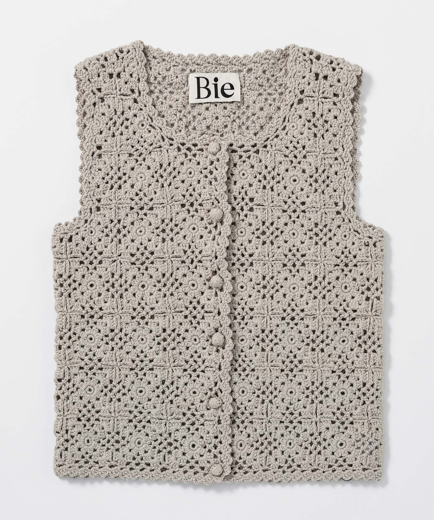 クロシェニットベスト