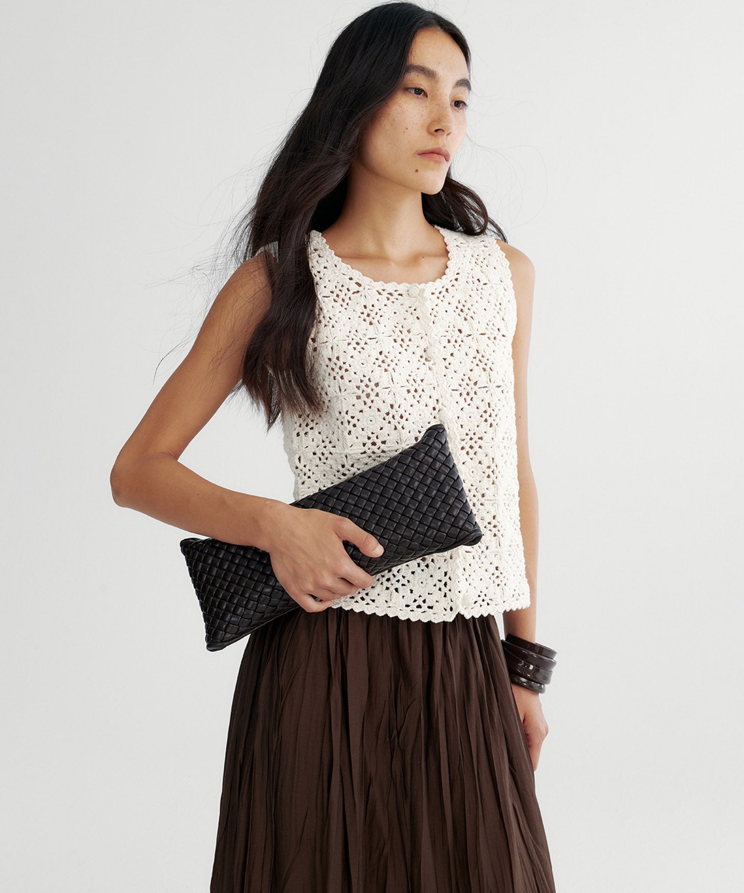 ペルークロシェニットベスト かぐれ（カグレ）の「ペルークロシェニットベスト（）」 - WEAR