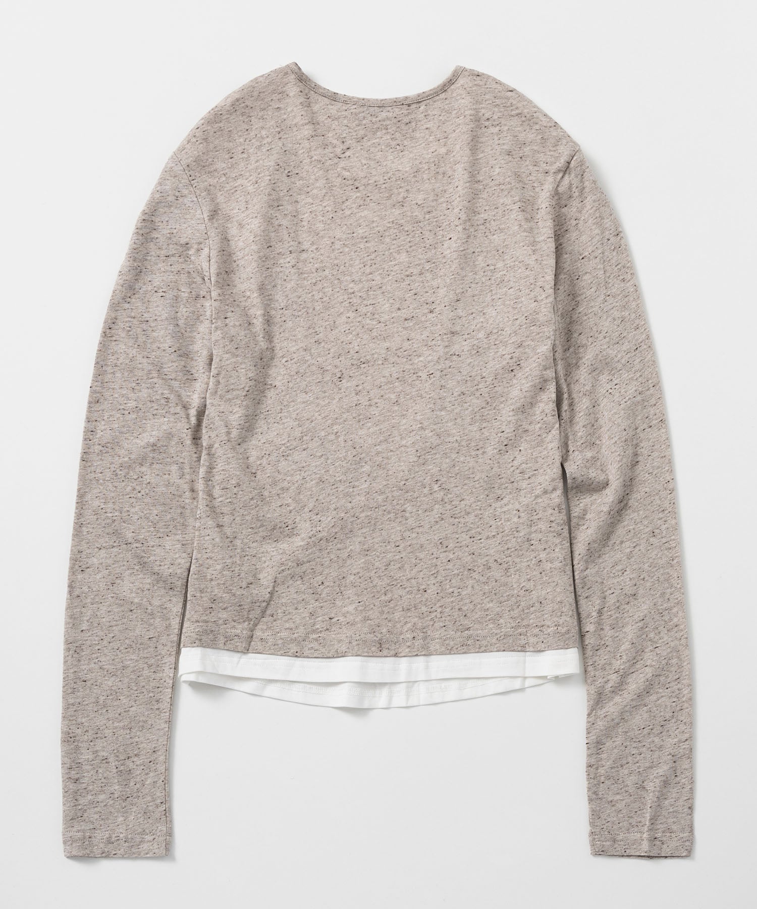 レイヤード ロングスリーブカットソー