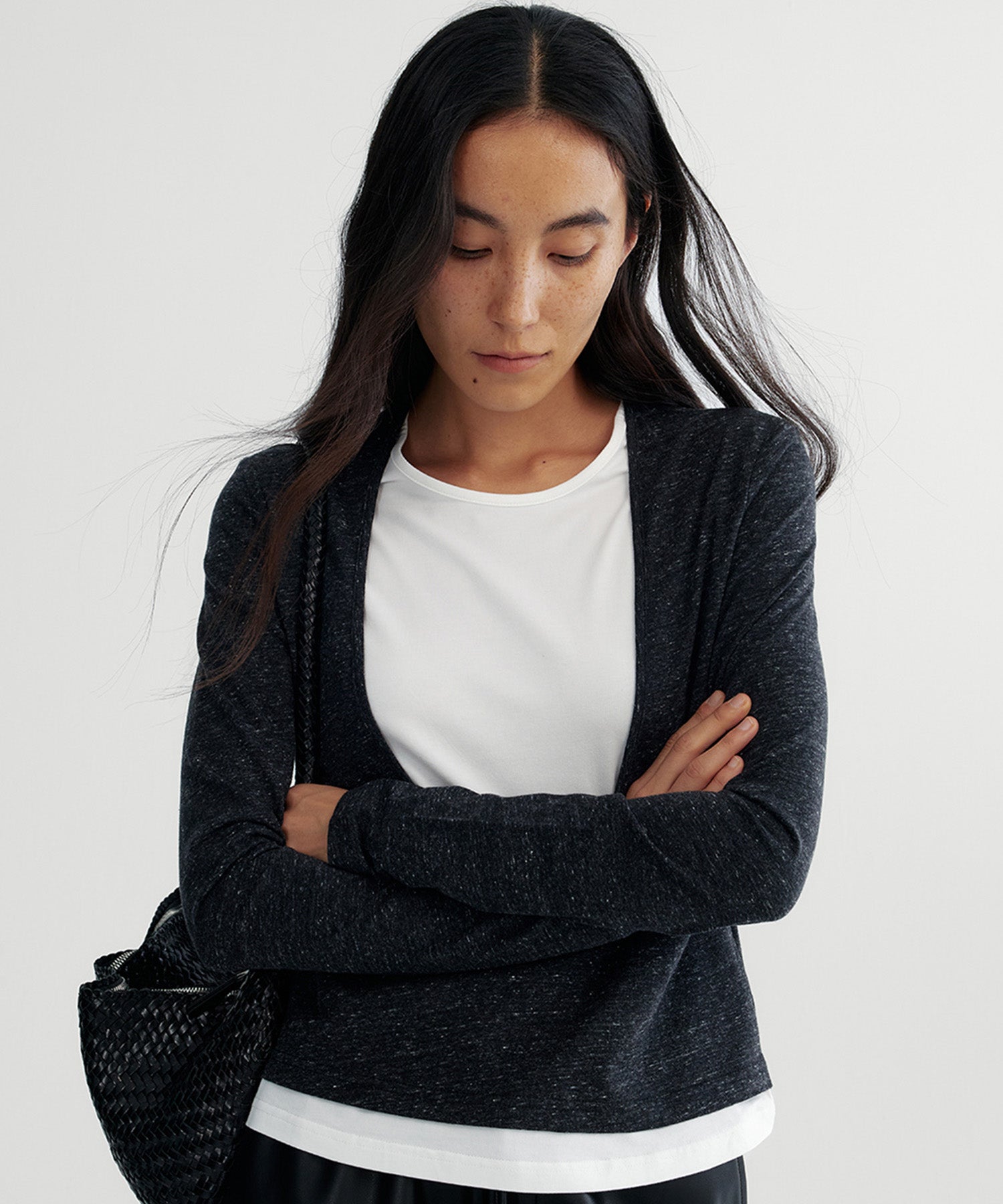 レイヤード ロングスリーブカットソー