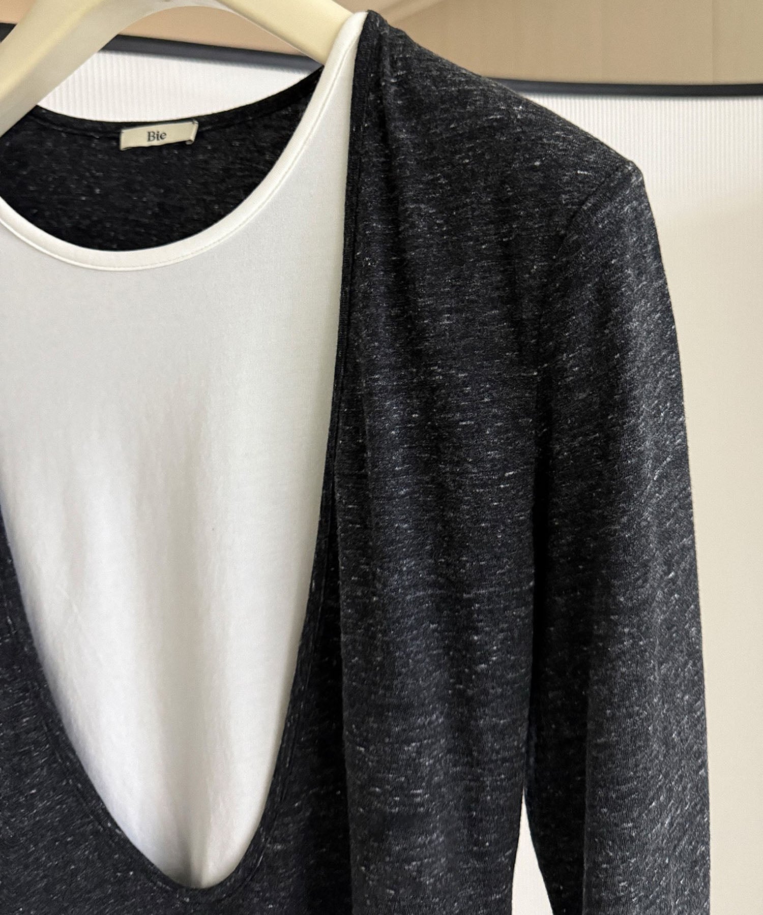 レイヤード ロングスリーブカットソー