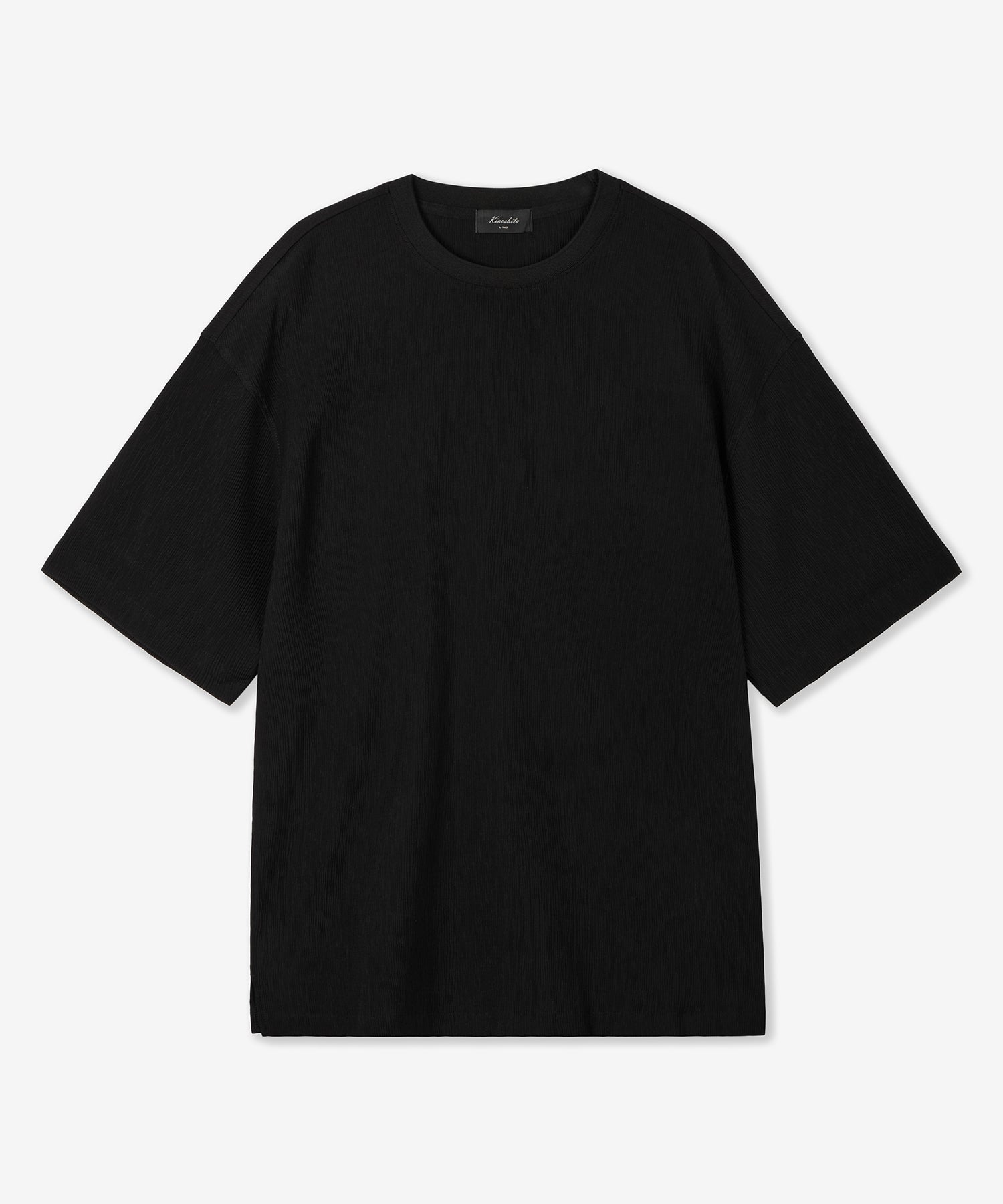 KinoshitaシアサッカークルーネックTシャツ