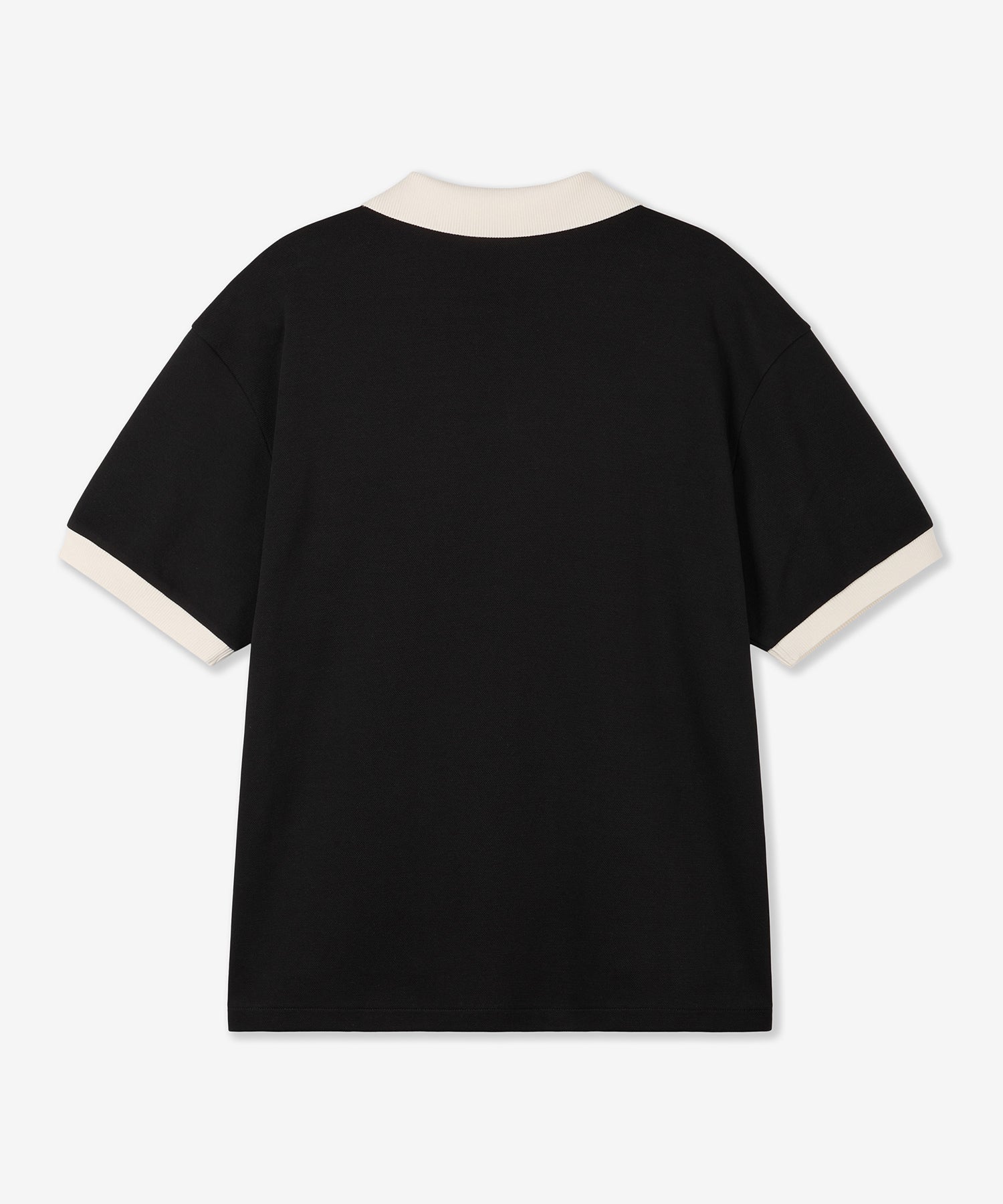 Kinoshita 配色スリットネックTシャツ