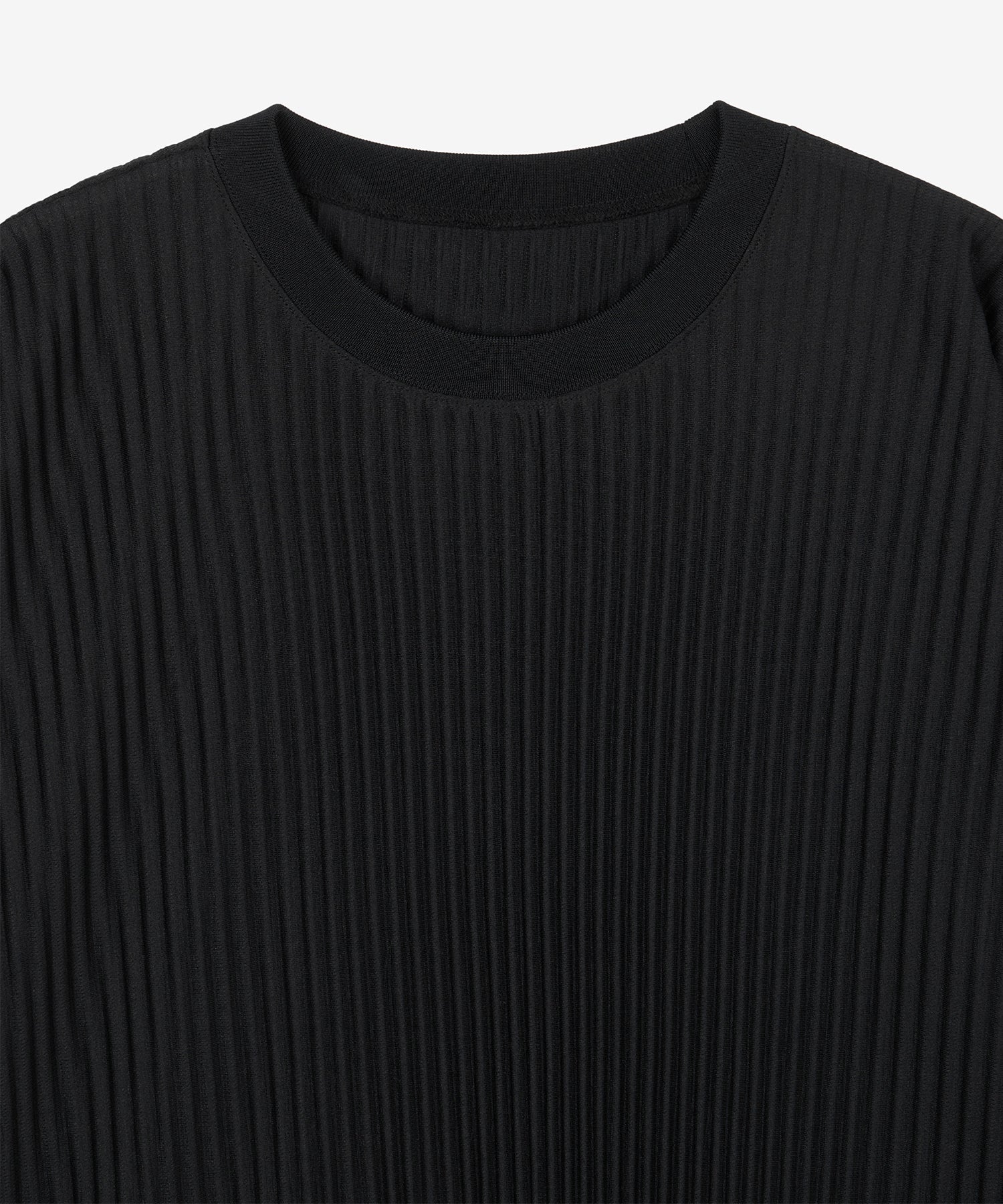 Yoyogi プリーツクルーネックTシャツ