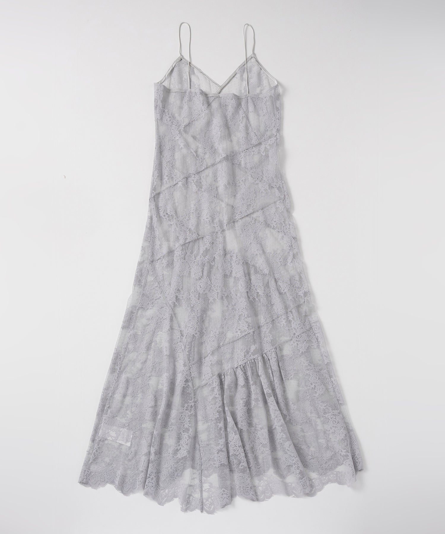 総レースマーメイドドレス