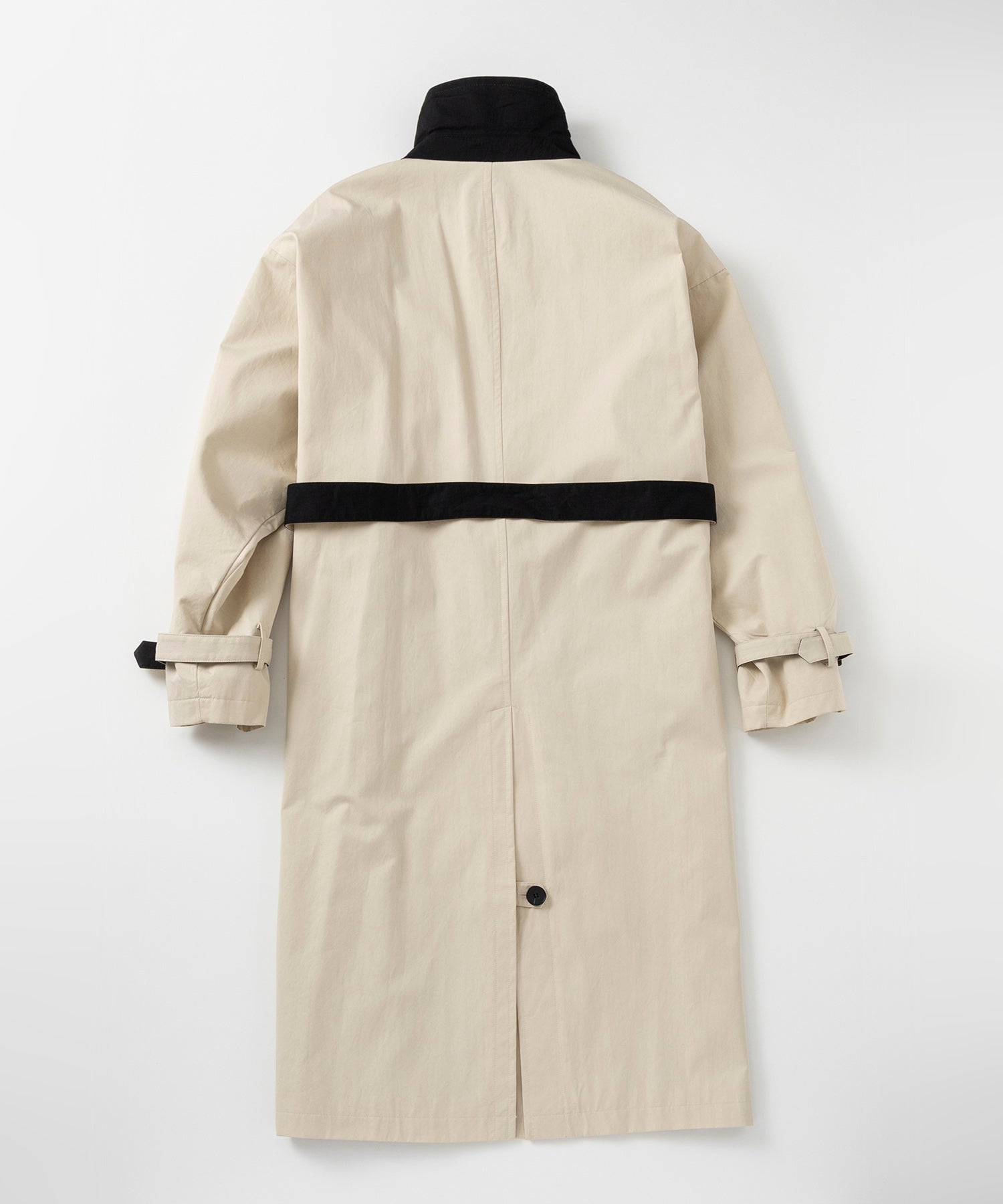 【12月上旬お届け予約商品】バイカラーロングコート