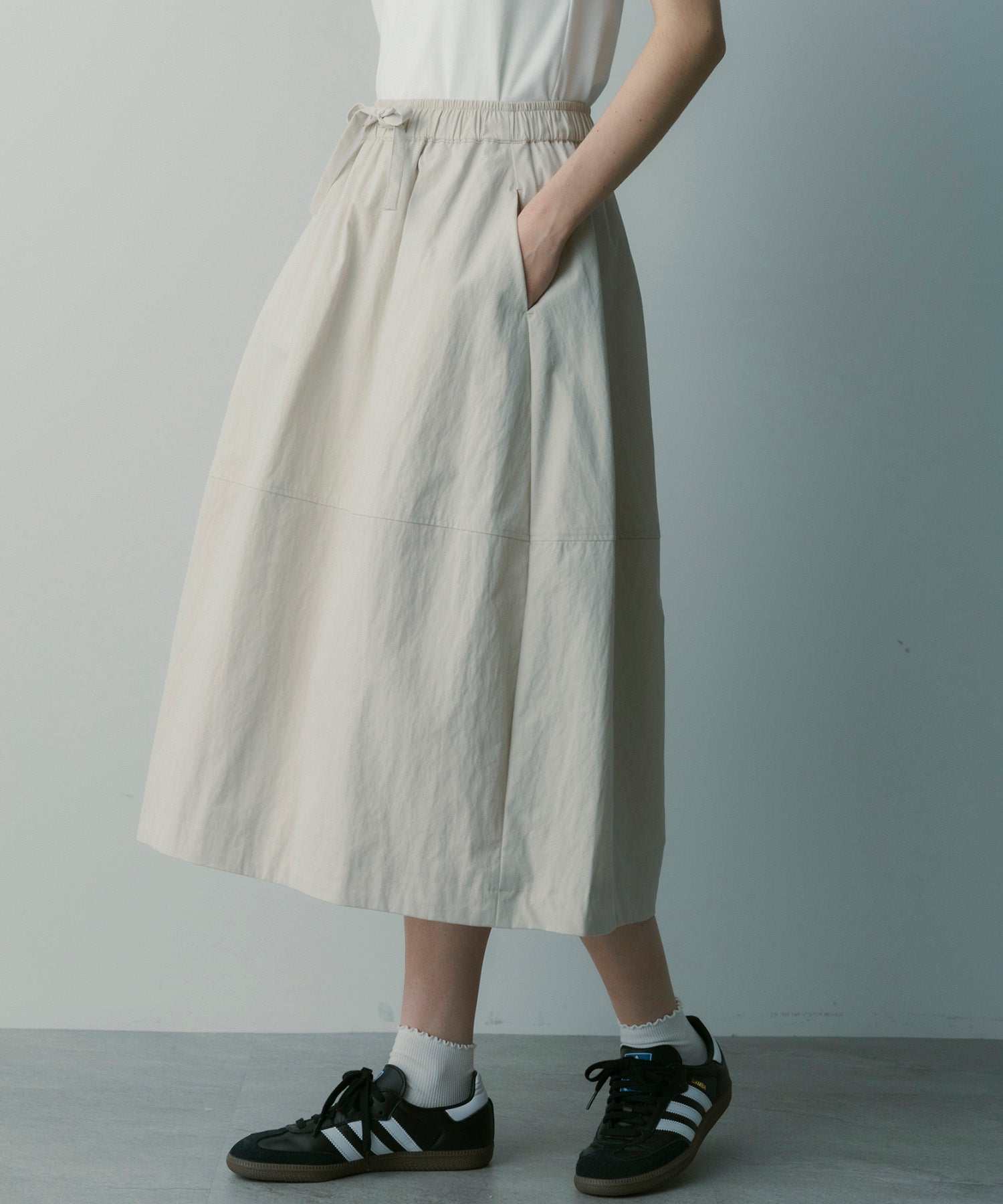 コットンフレアスカート
