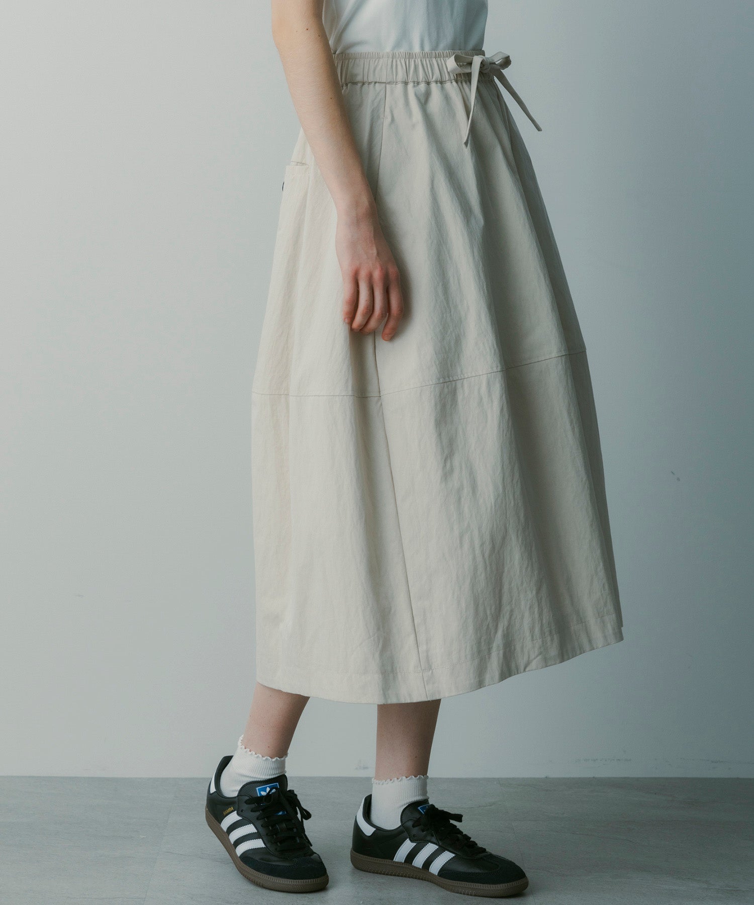 コットンフレアスカート
