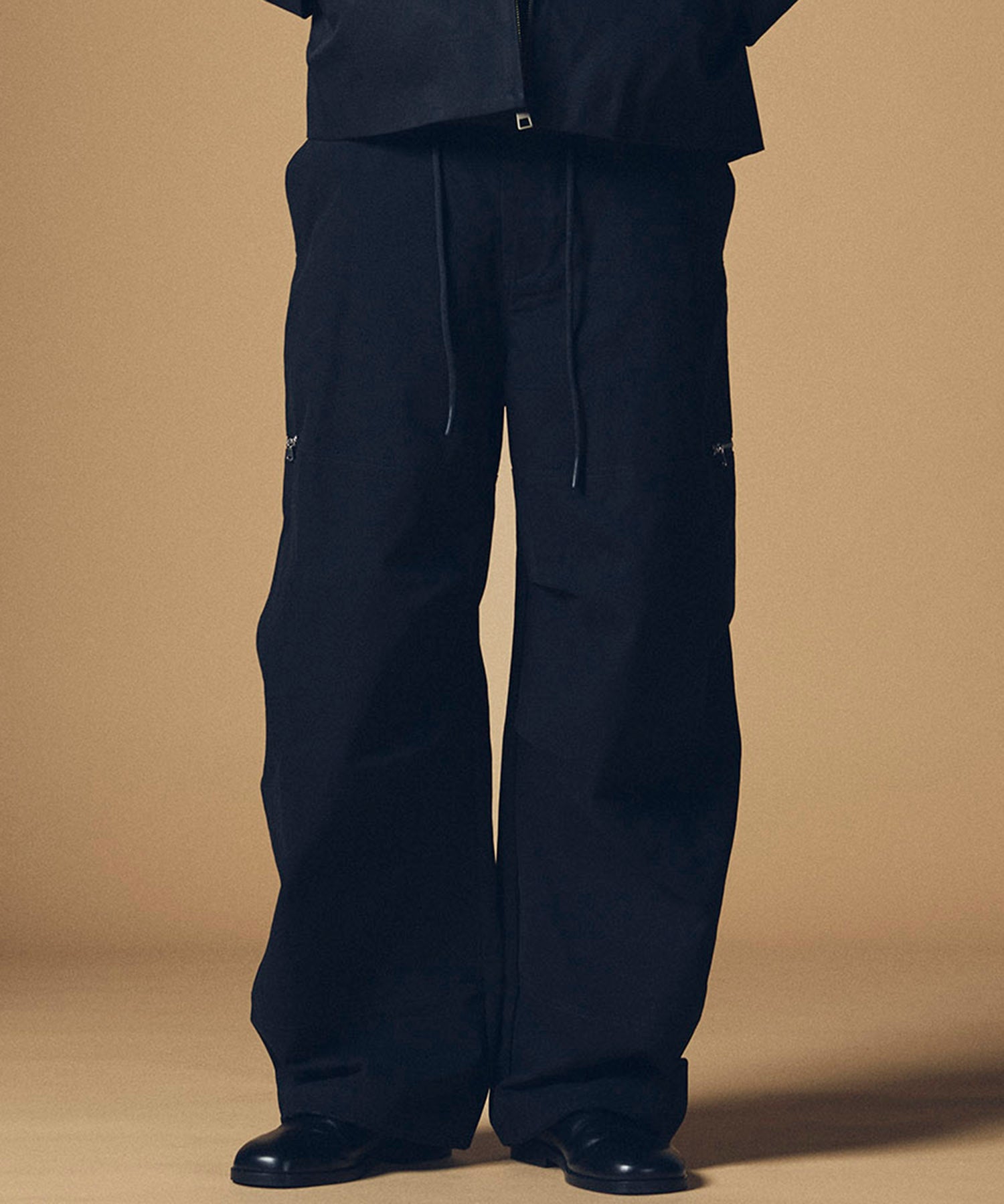 【12月上旬お届け予約商品】ワイドストレート カーゴパンツ