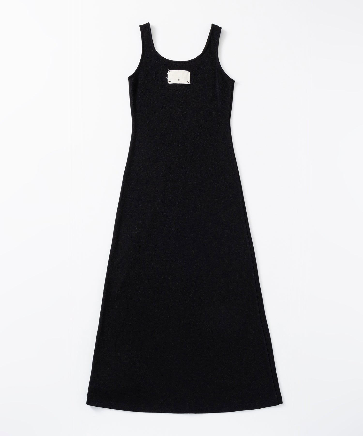 Uネック ノースリーブドレス