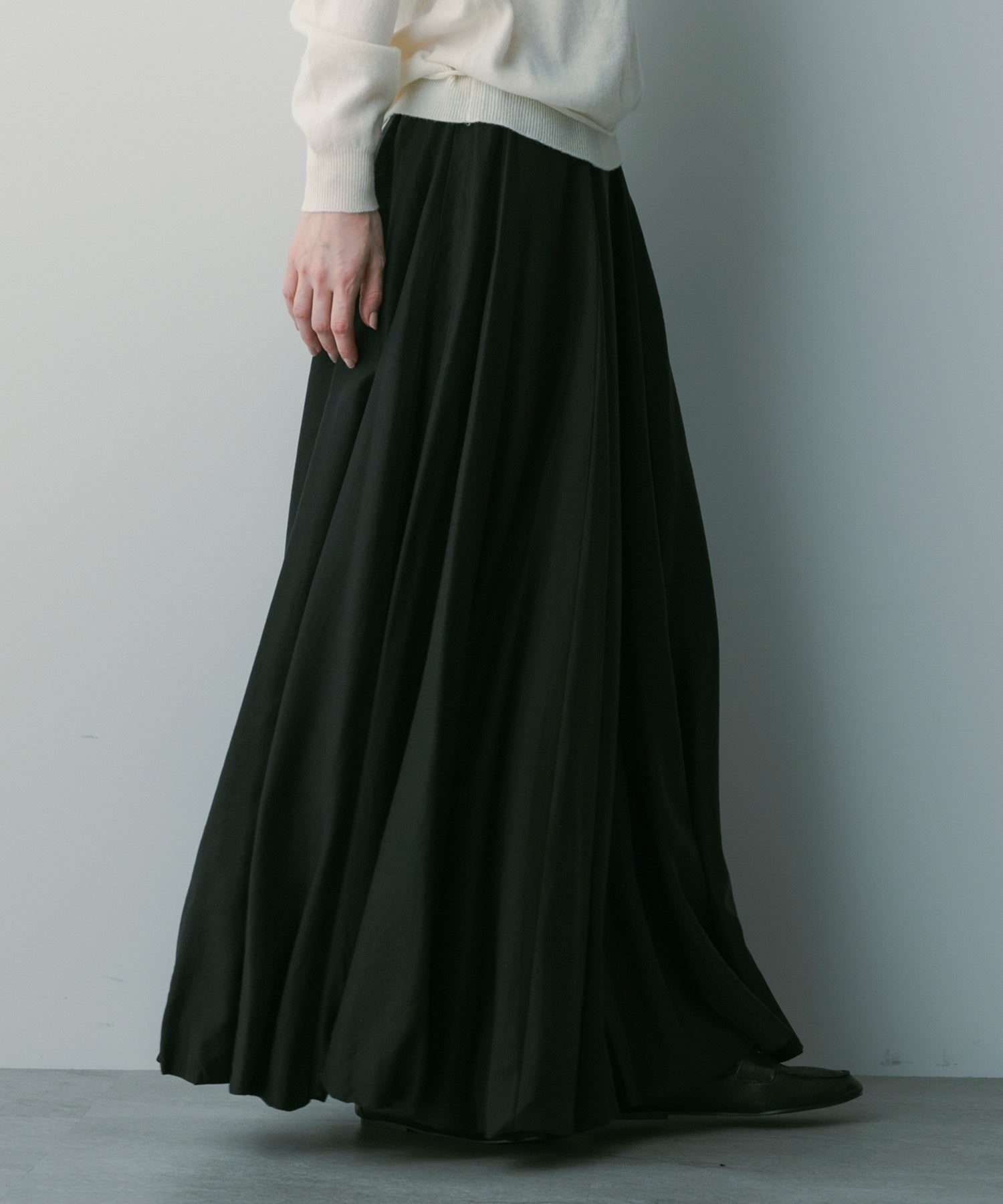 バルーンギャザースカート