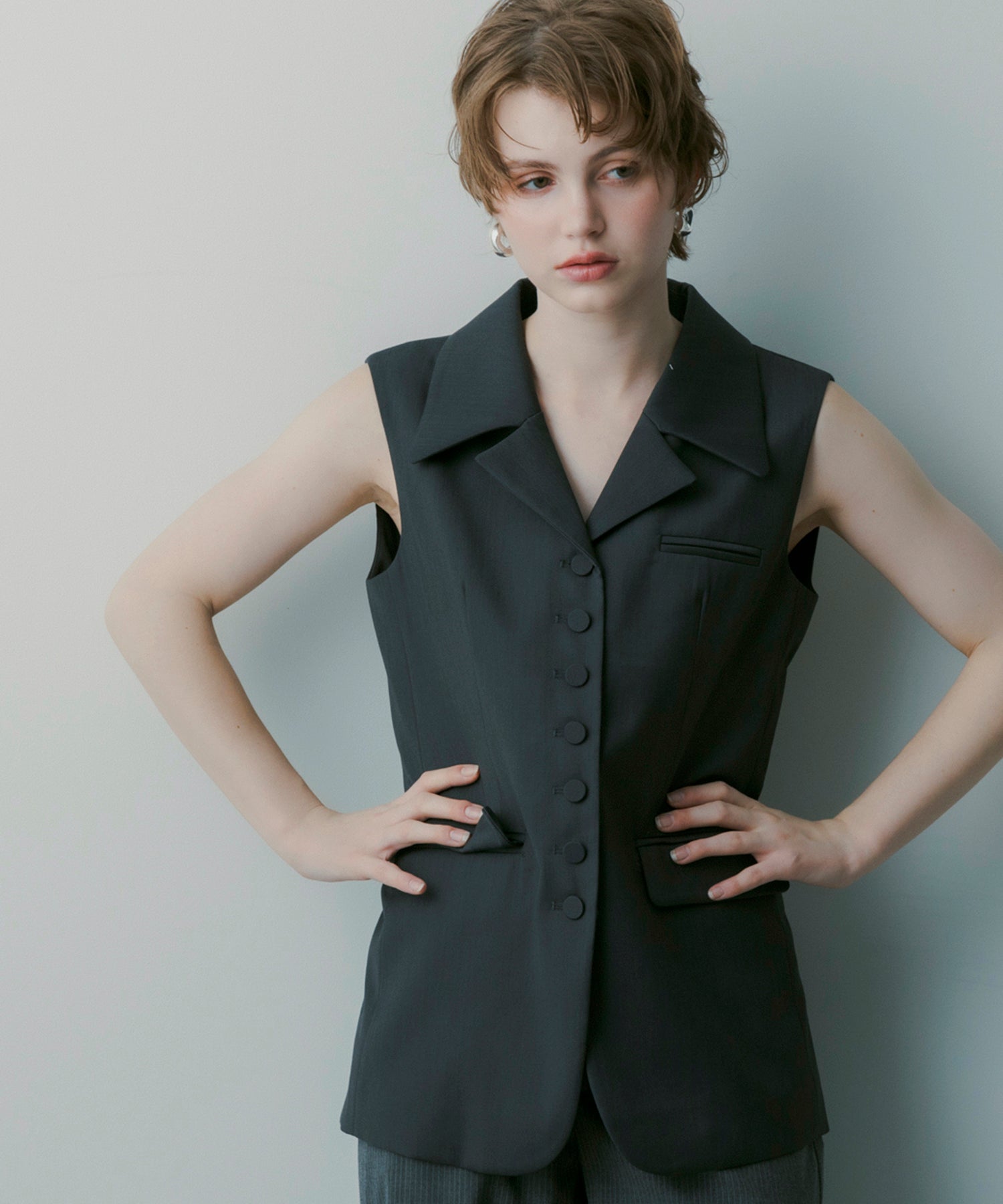 テーラードジレ