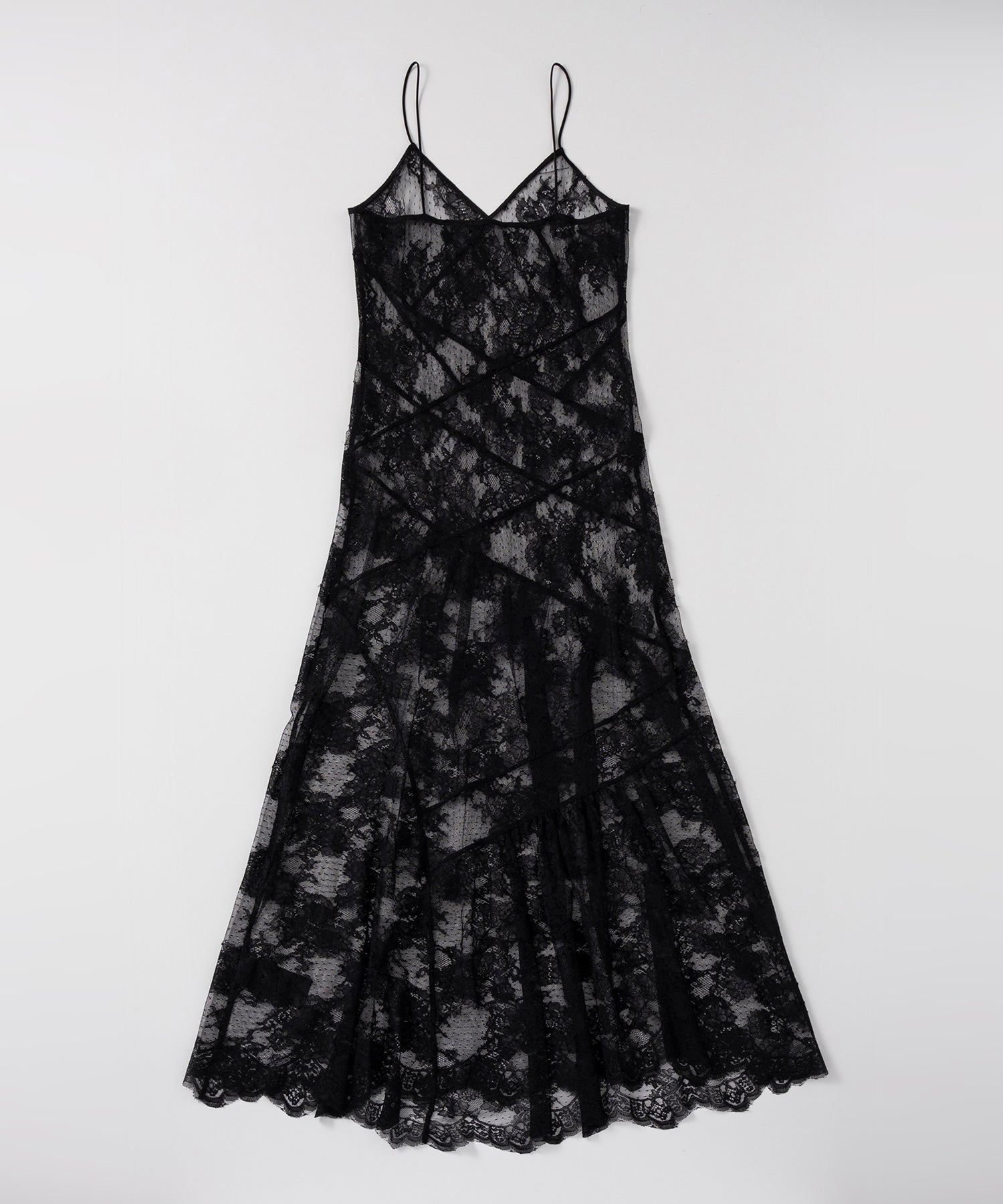 総レースマーメイドドレス