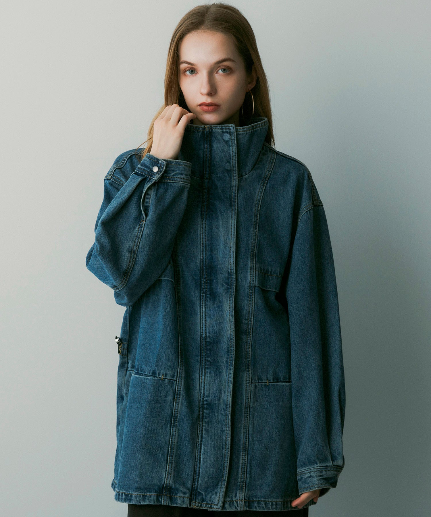 【12月上旬お届け予約商品】オーバーサイズデニムジャケット