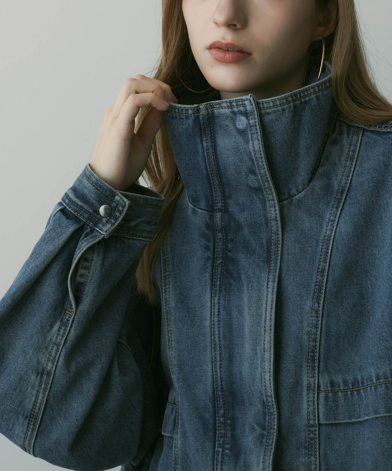 【12月上旬お届け予約商品】オーバーサイズデニムジャケット