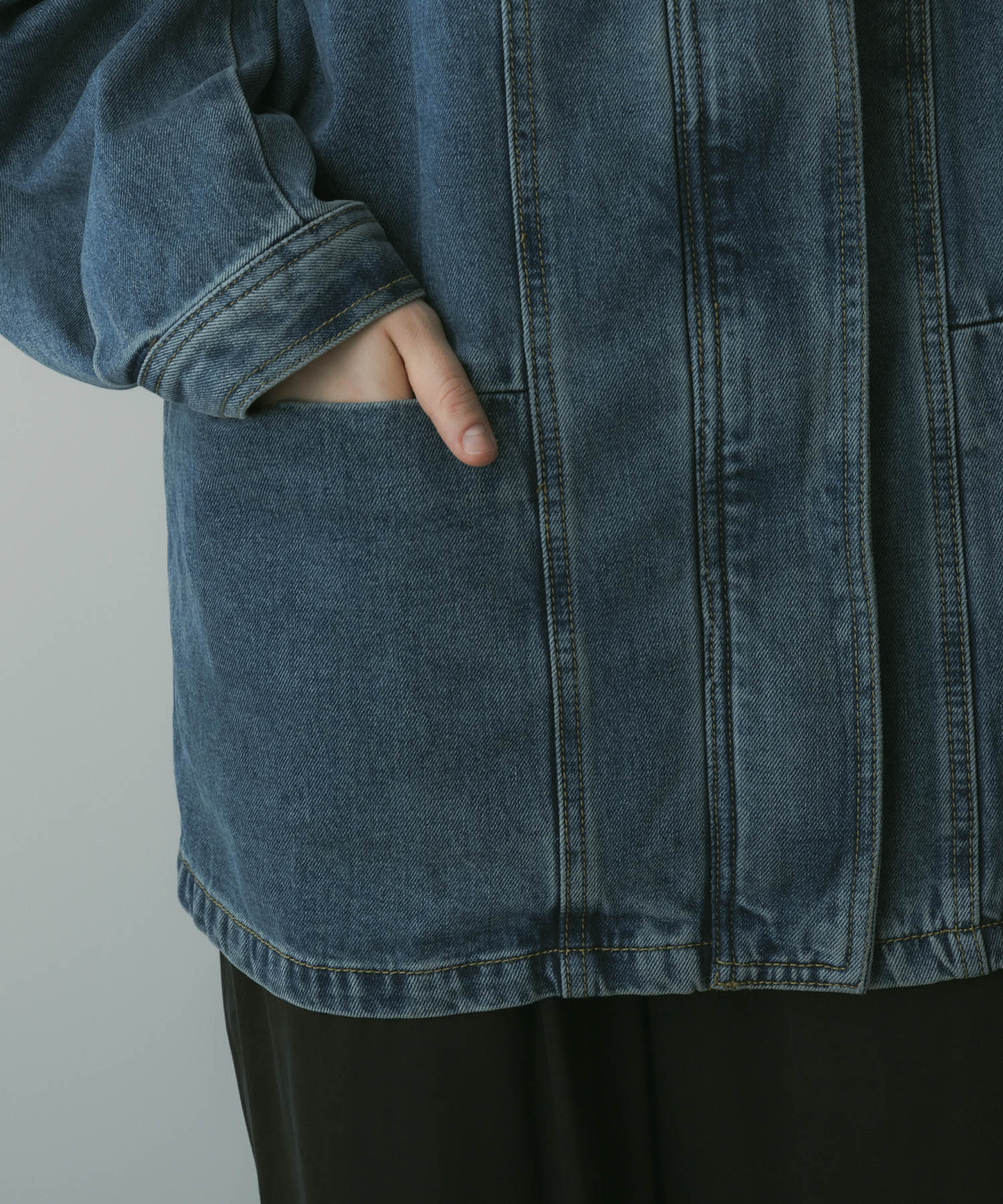 【12月上旬お届け予約商品】オーバーサイズデニムジャケット