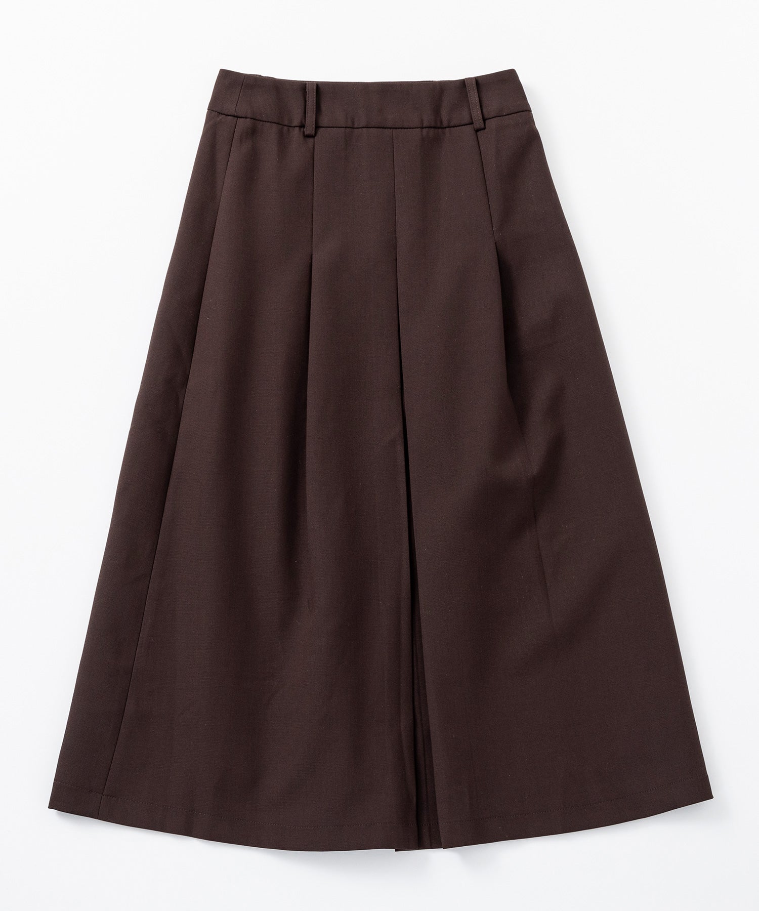 【12月上旬お届け予約商品】フレアセンタープリーツスカート