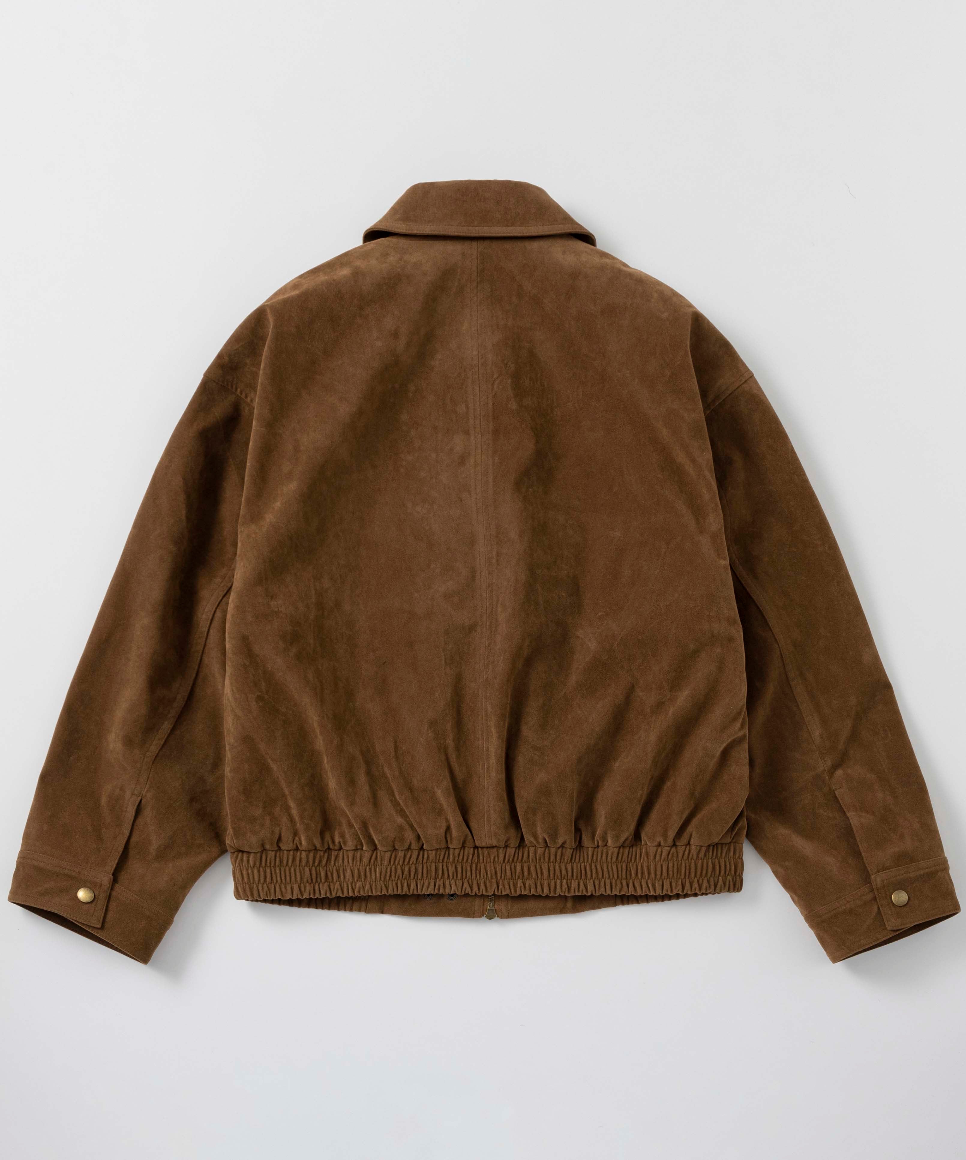 スエードライク ブルゾン