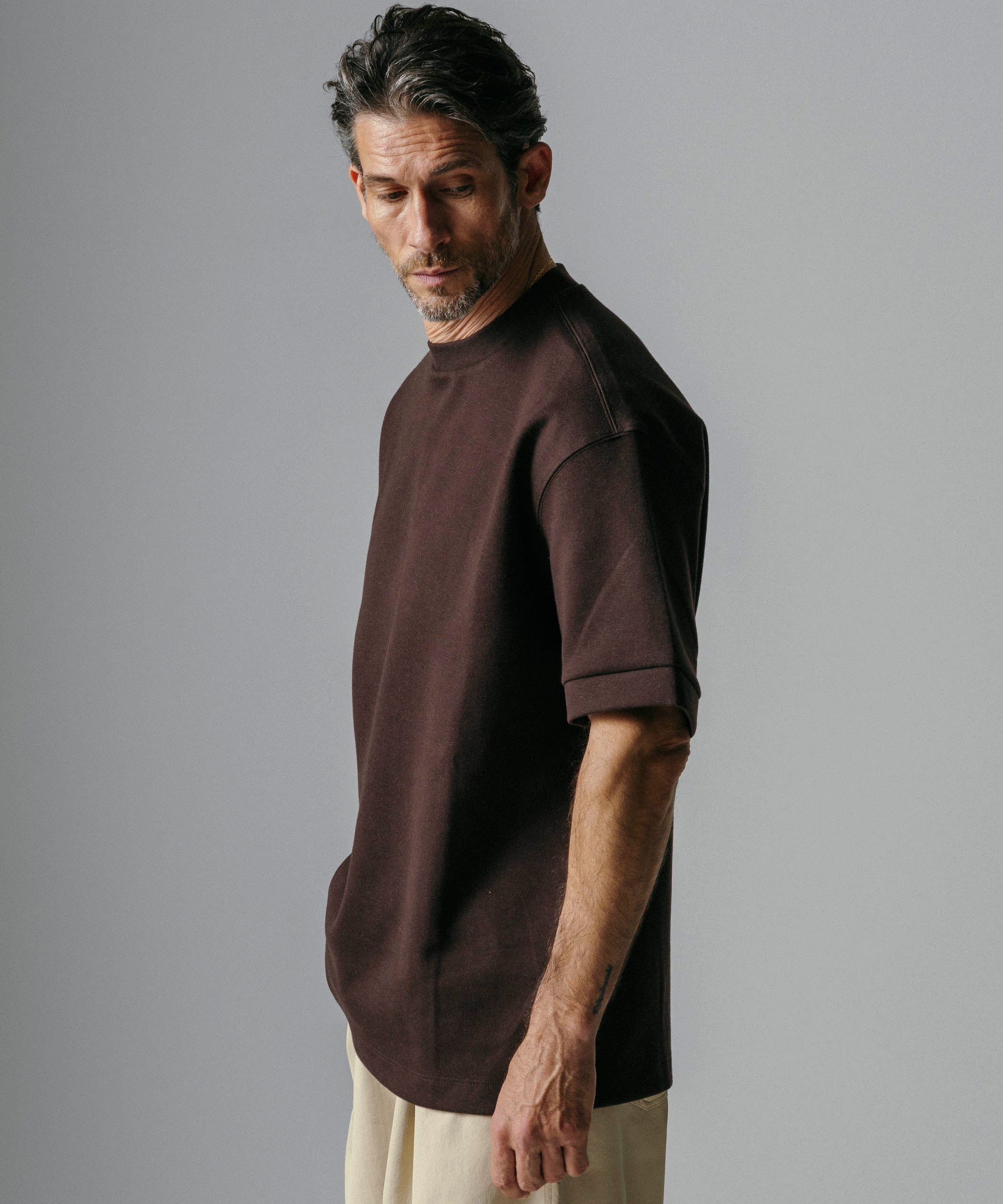 ダンボールニット オーバーサイズTシャツ