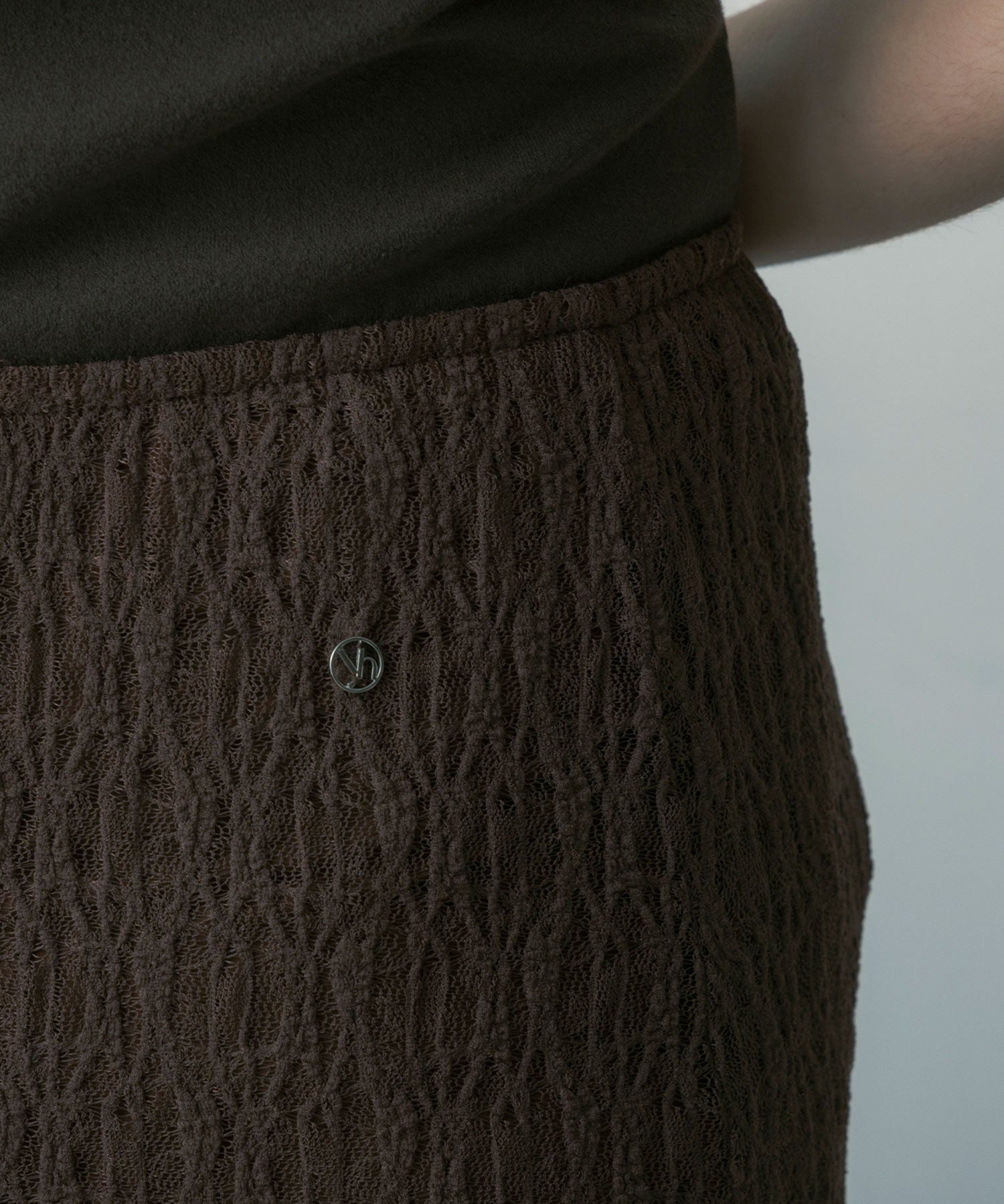 アシンメトリー レーススカート