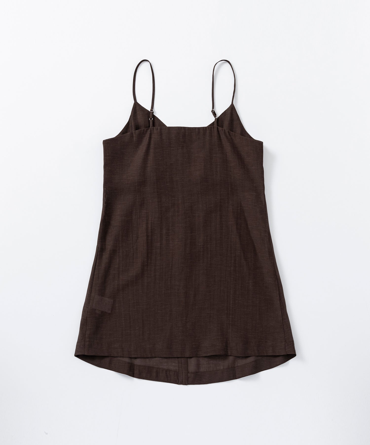 リネンブレンド キャミソールチュニック