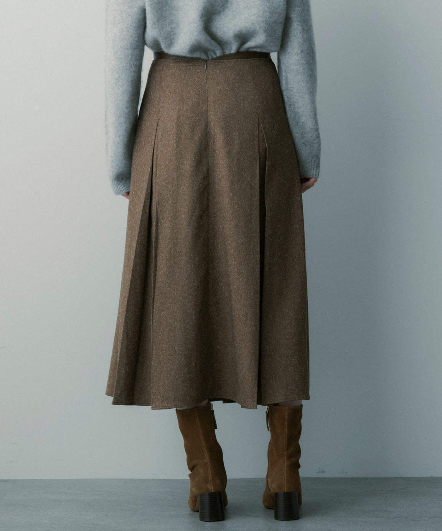 【12月上旬お届け予約商品】フレアプリーツスカート