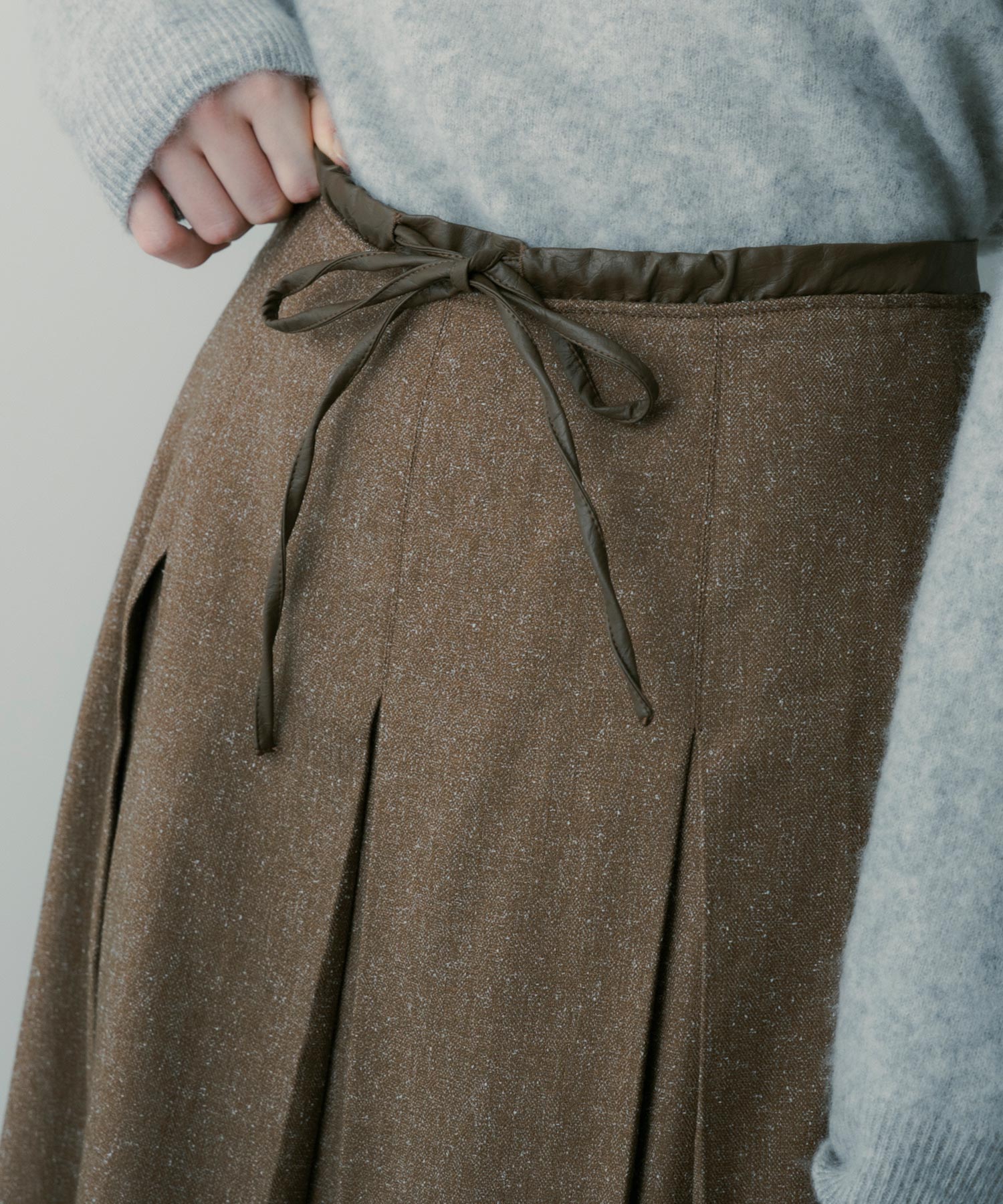 【12月上旬お届け予約商品】フレアプリーツスカート