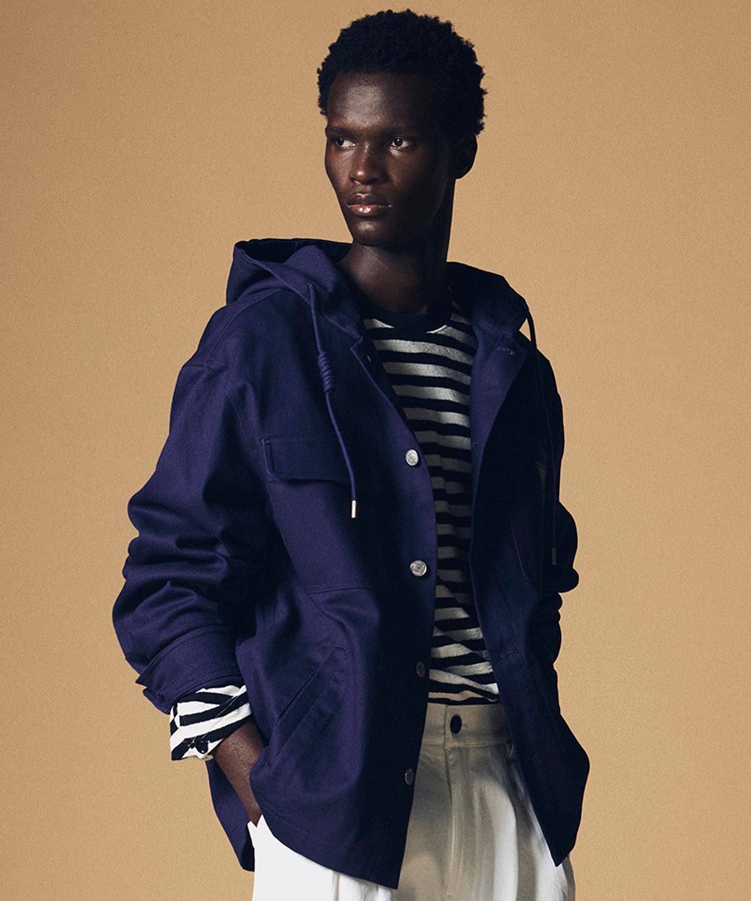 【12月上旬お届け予約商品】フード付きジャケット