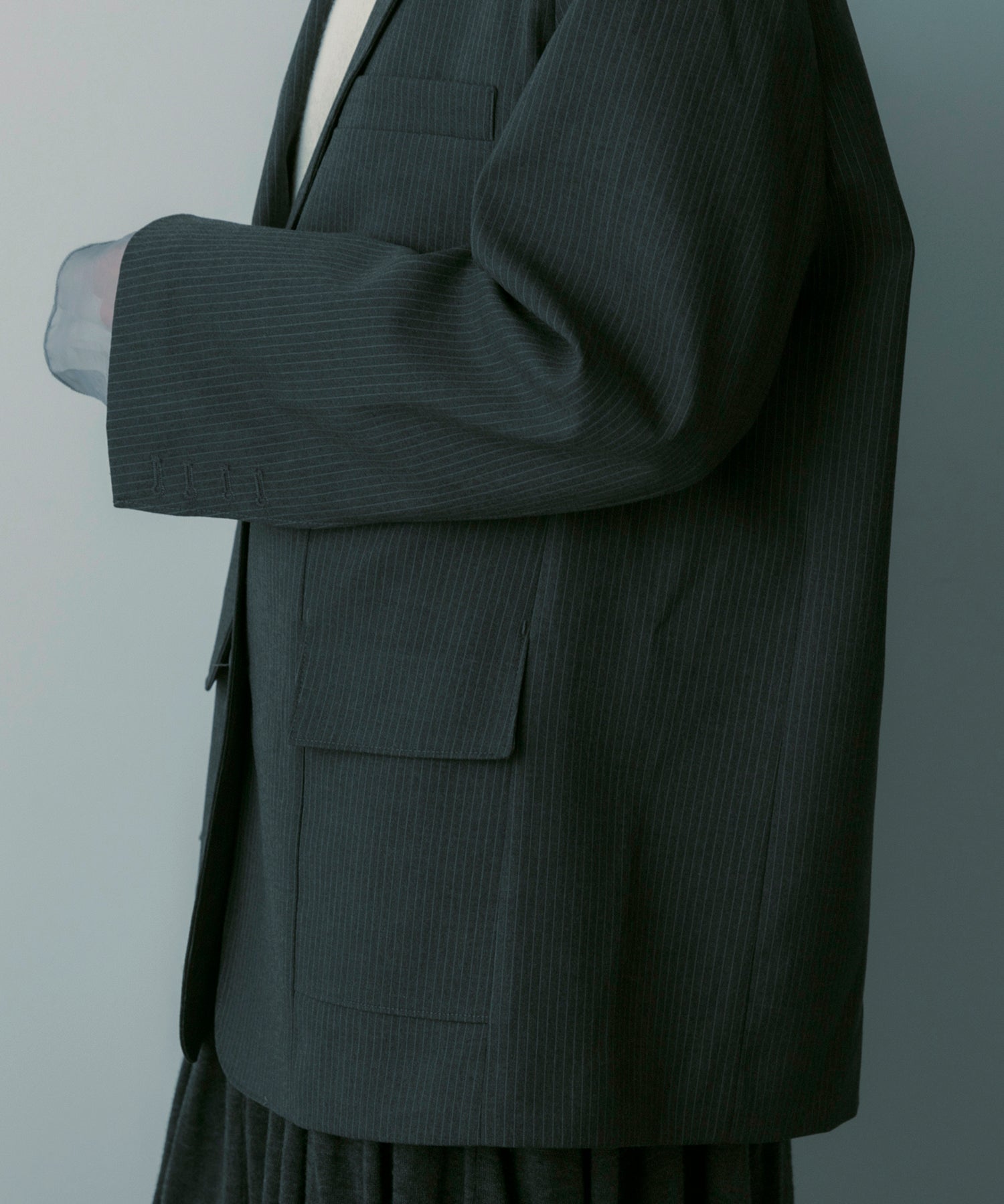 テーラードレイヤードジャケット