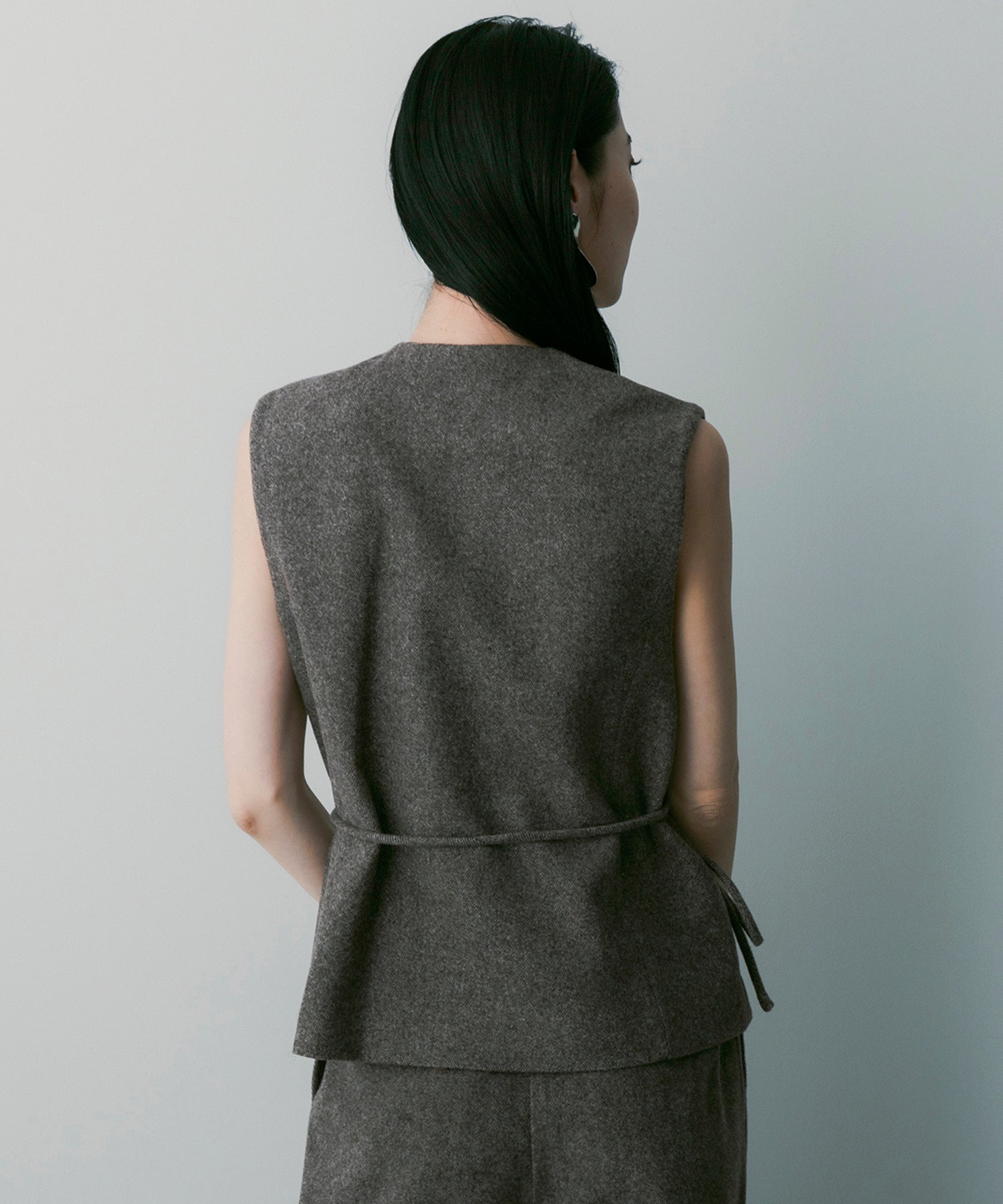 【3月中旬お届け予約商品】ヘリンボーン ウールジレ