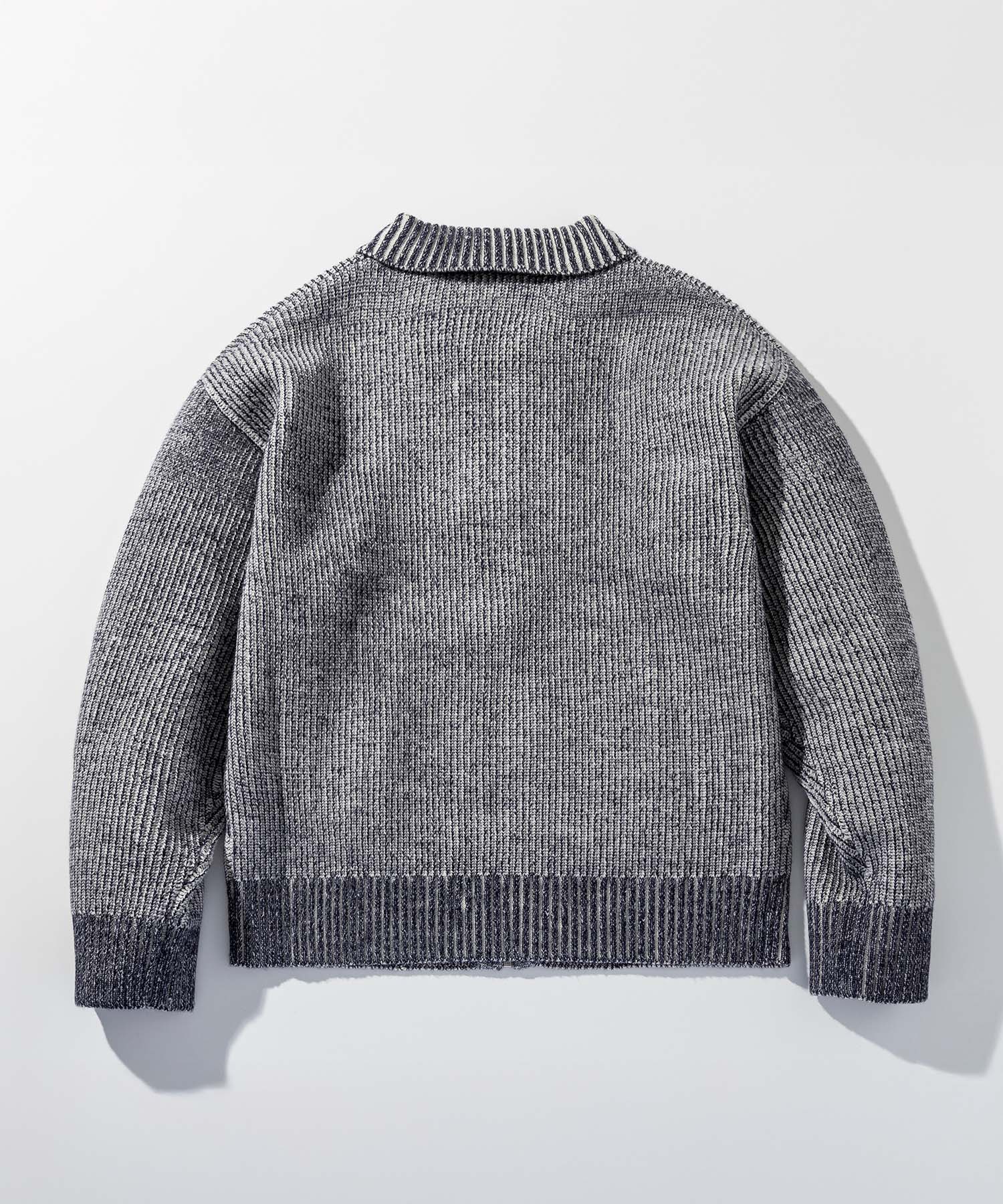 【12月上旬お届け予約商品】襟付きジップアップブルゾン